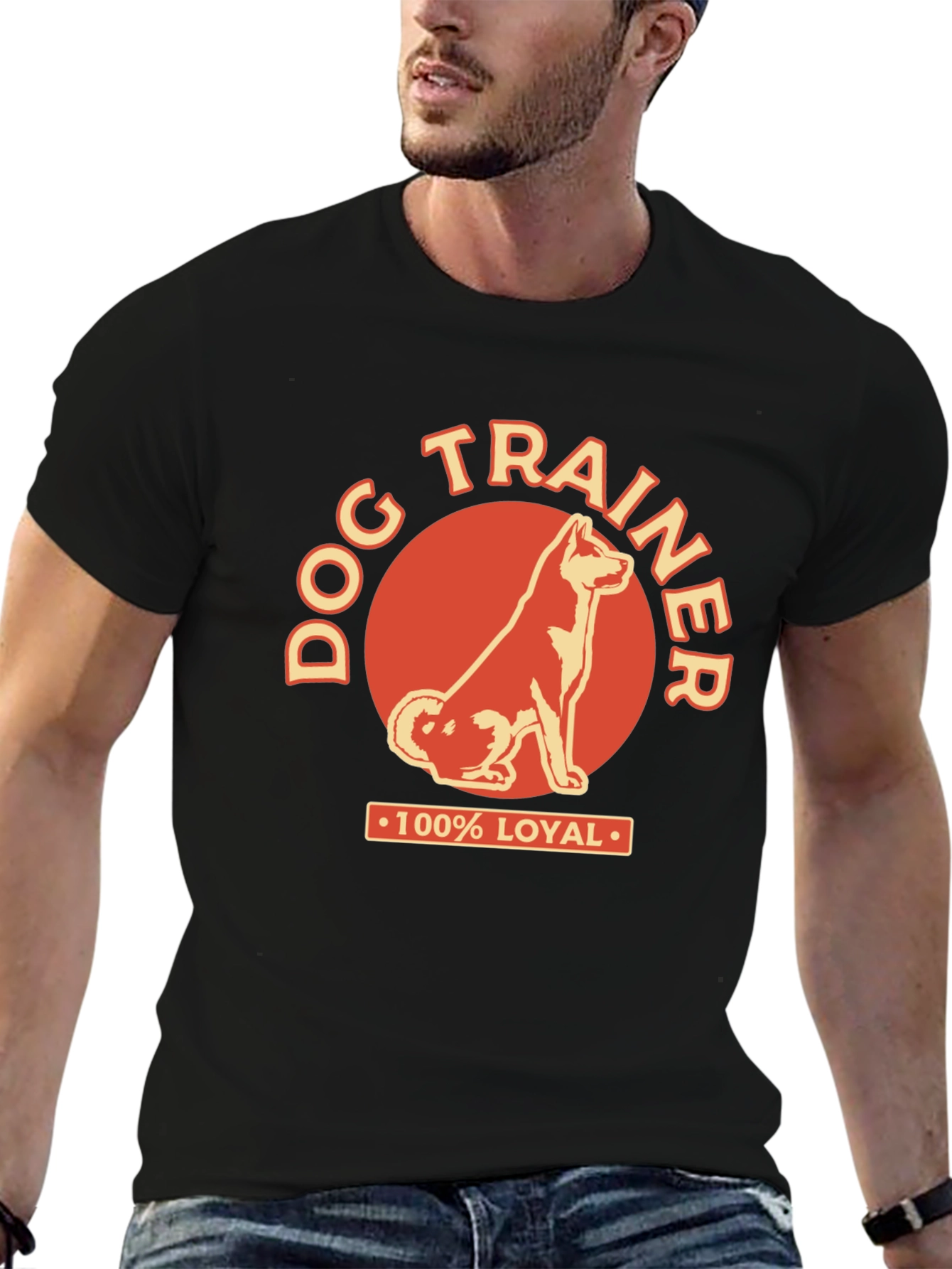 Dog Trainer 100% Loyal Graphic Tee - 6