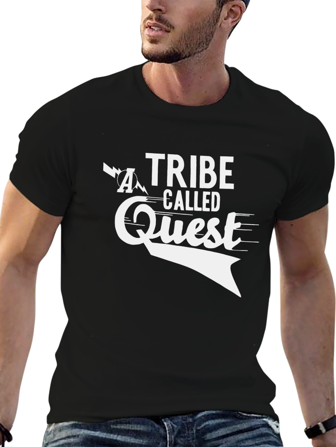 Black A Tribe Called Quest Black T-Shirt view 6