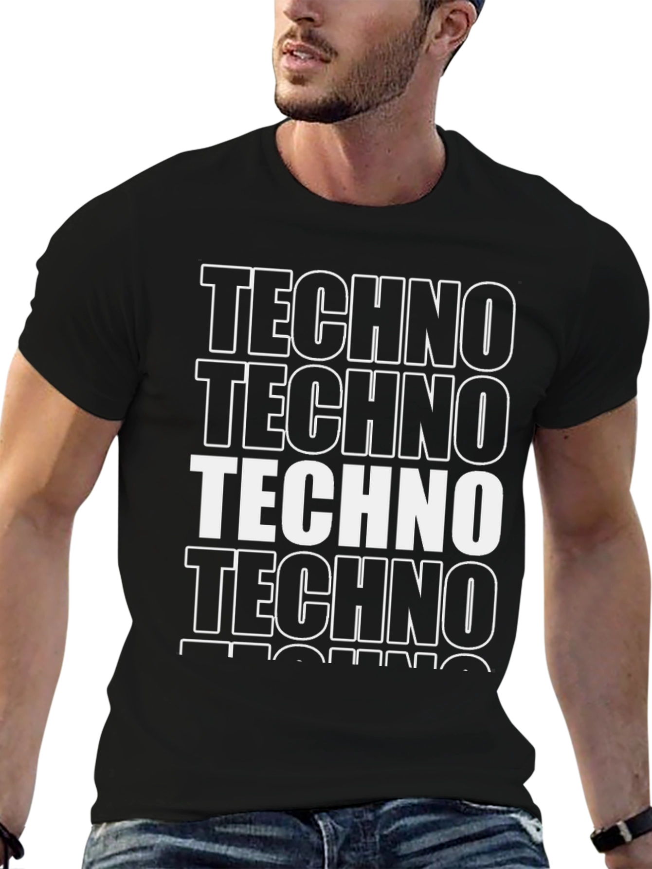 Techno Music T-Shirt - Bold Graphic Tee - 6