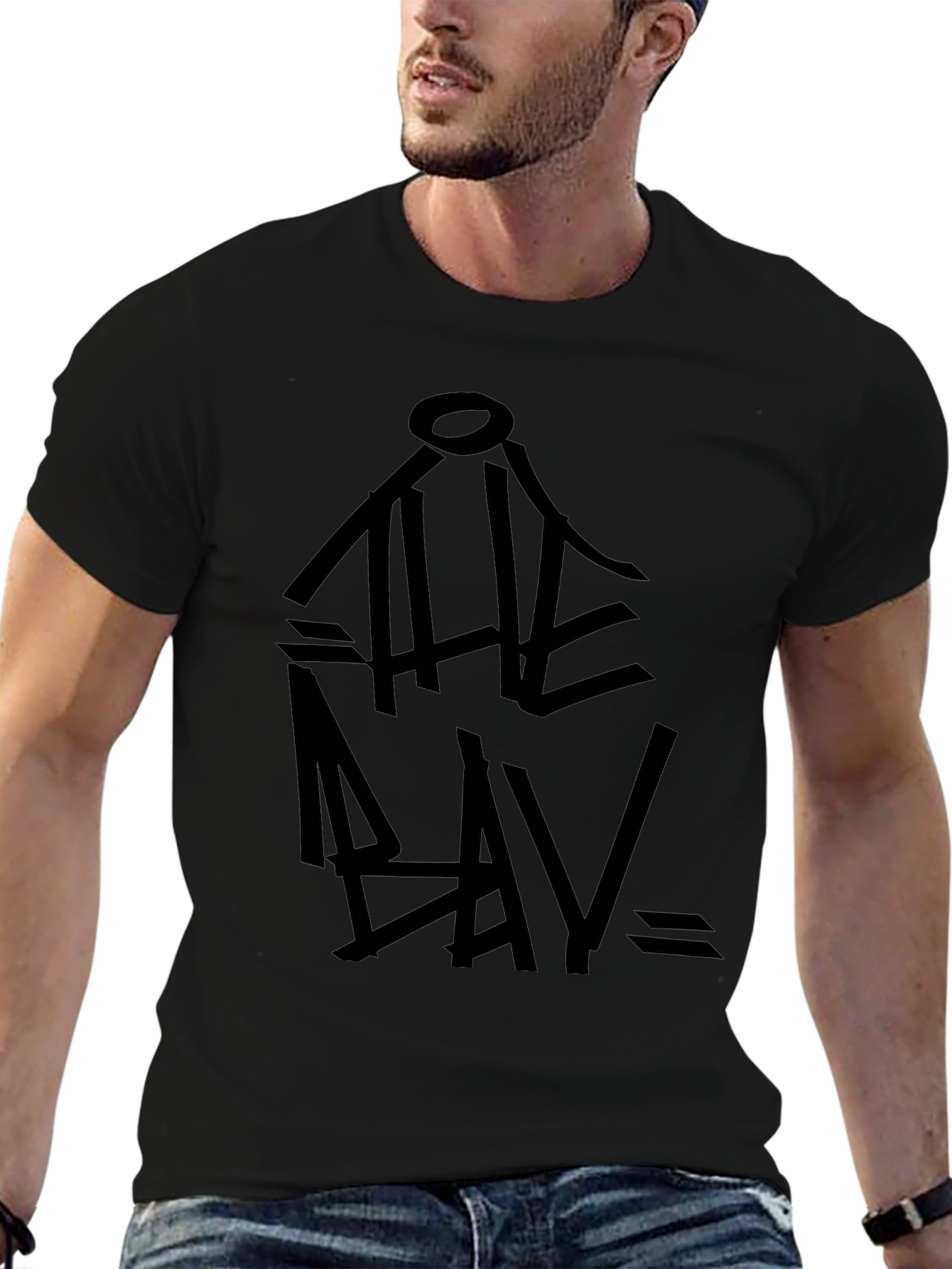 Black The Bay Black Graphic Tee view 6
