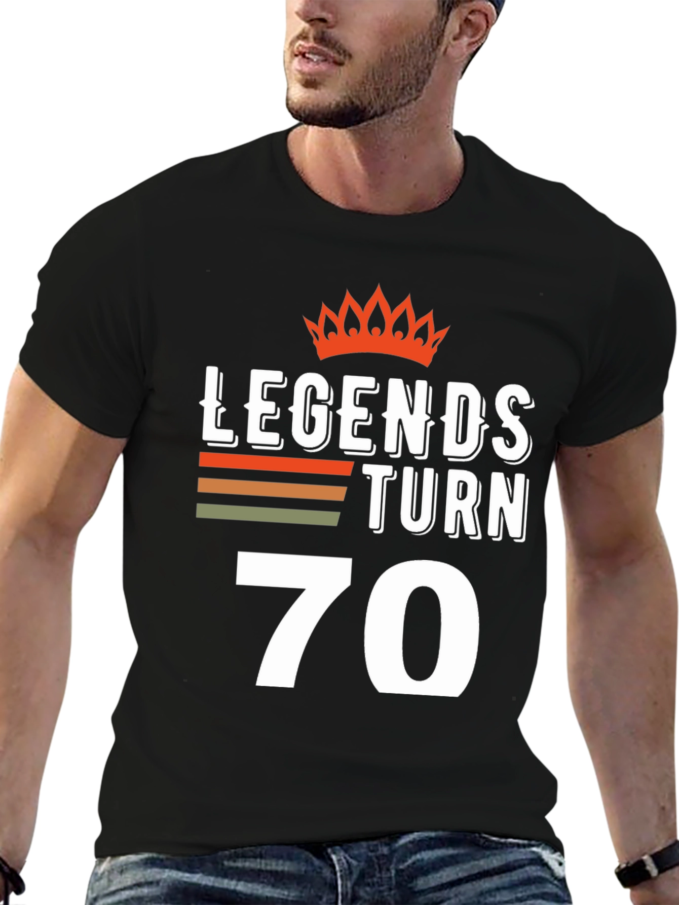 Legends Turn 70 T-Shirt - Birthday Gift - 6