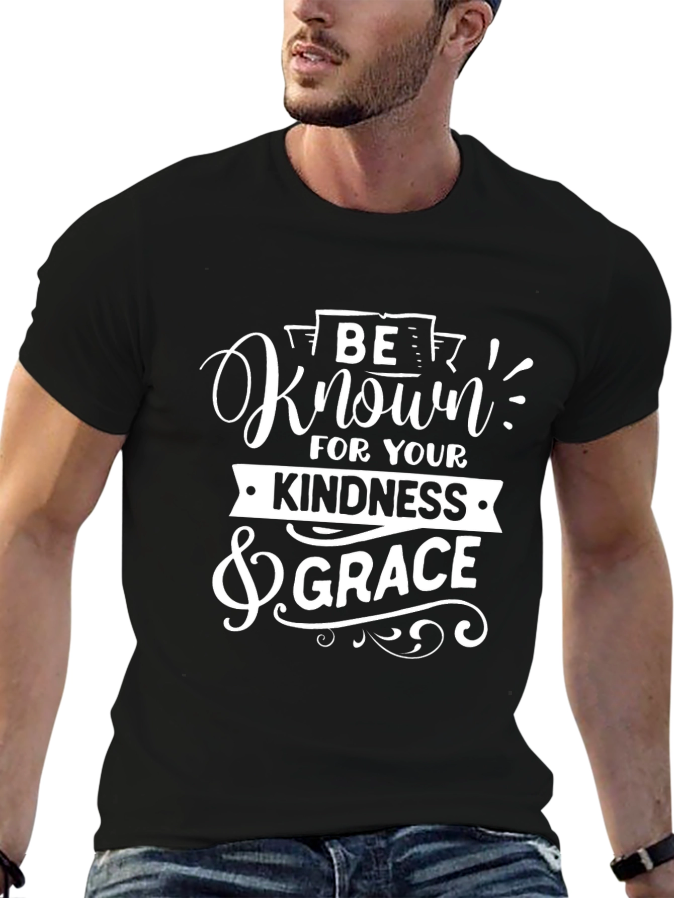 Black Be Known For Your Kindness & Grace T-Shirt view 6