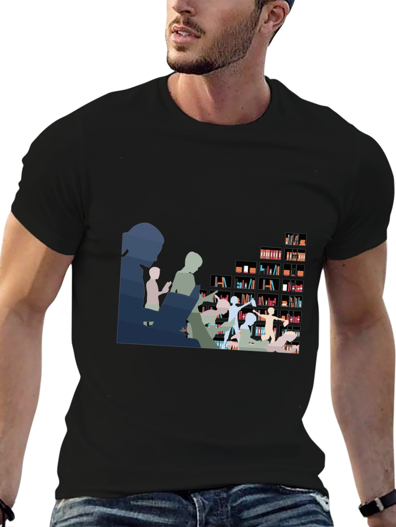 Black Literacy is Magical T-Shirt view 6