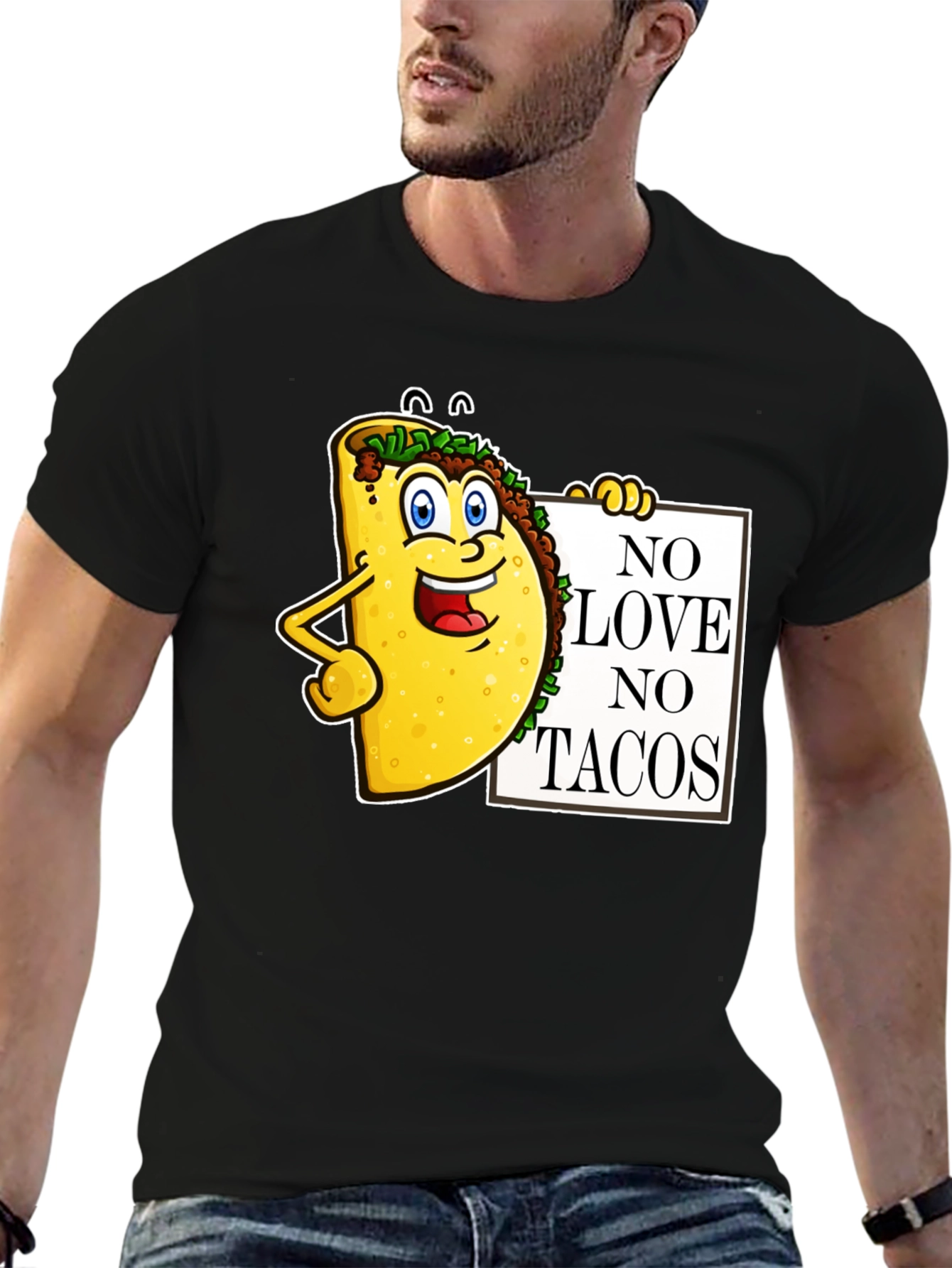 No Love No Tacos Graphic Tee - 6