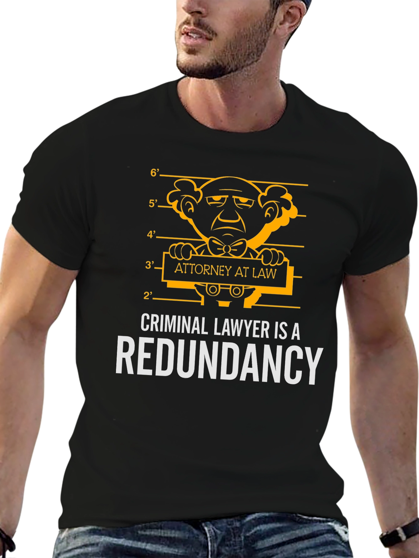 Criminal Lawyer Redundancy T-Shirt - 6