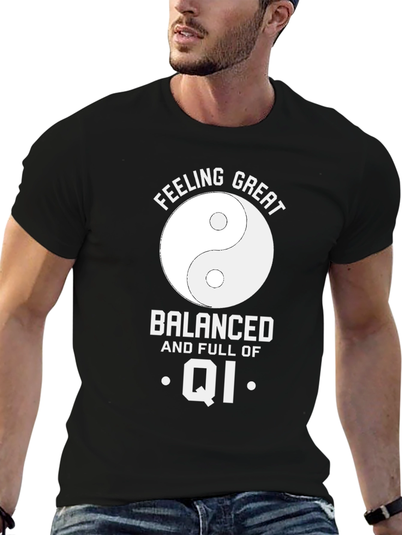 Feeling Great Balanced Qi Yin Yang T-Shirt - 6