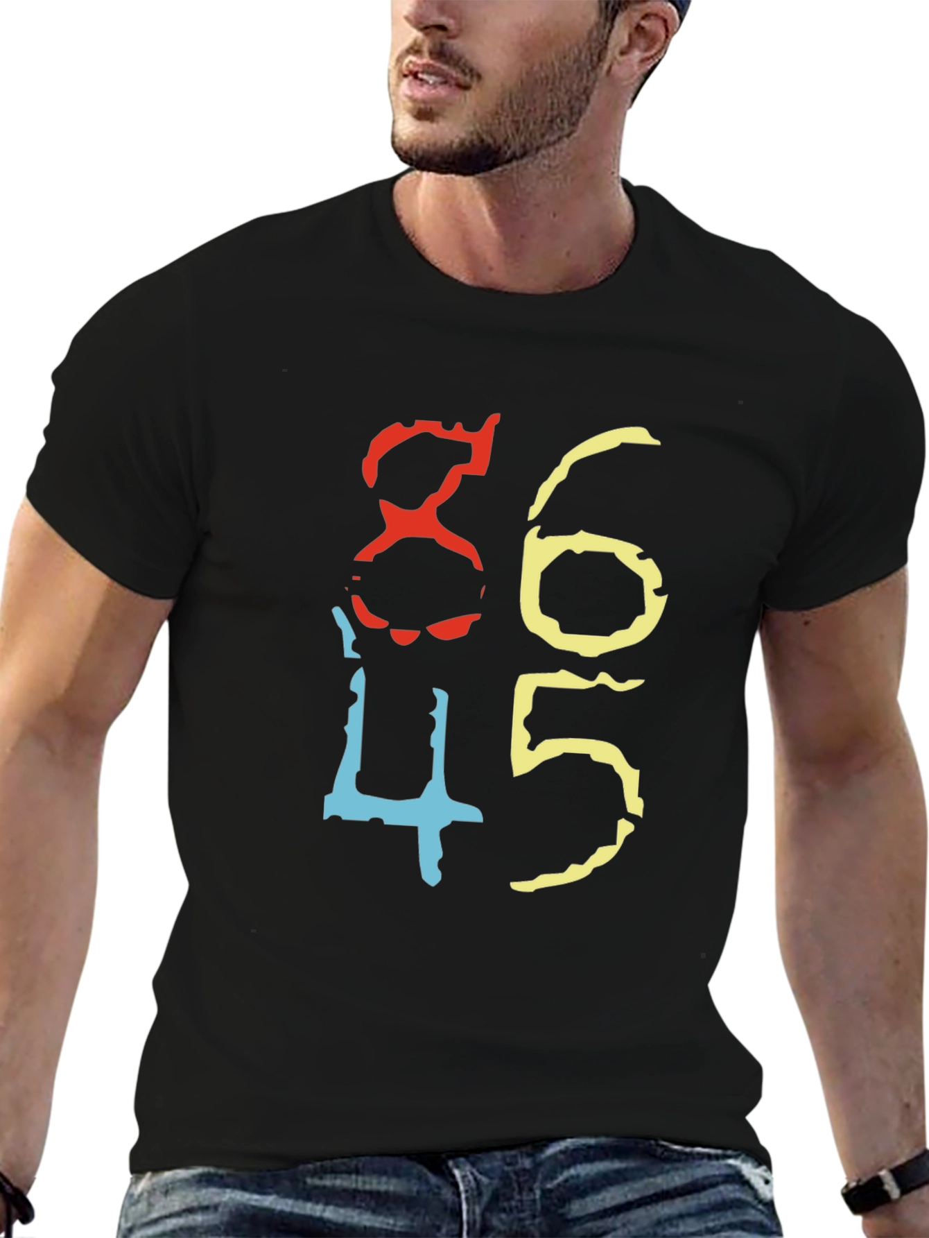 Colorful 8645 Graphic Tee - 6