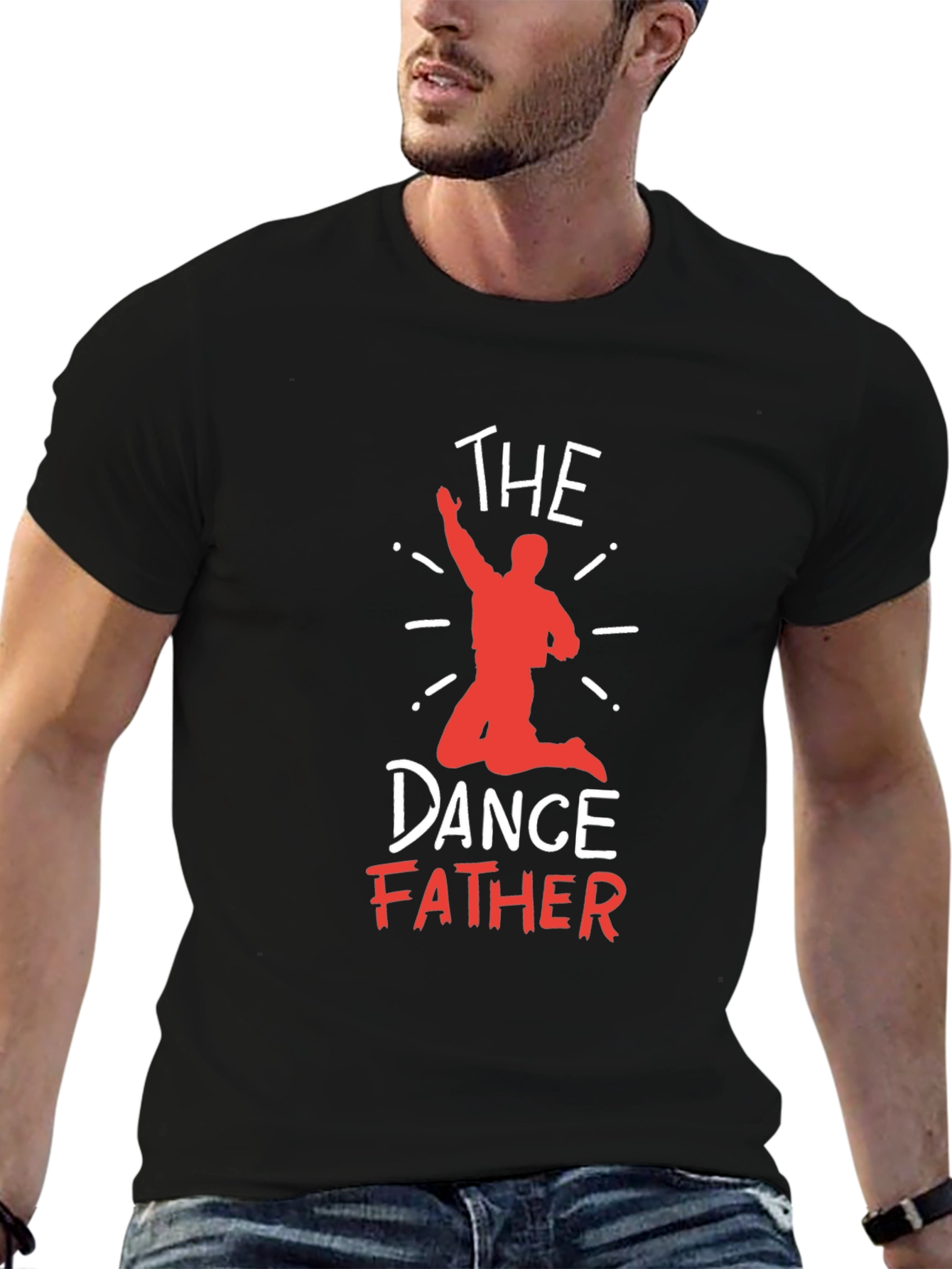 Black The Dance Father Graphic Tee - Stylish & Unique T-Shirt view 6