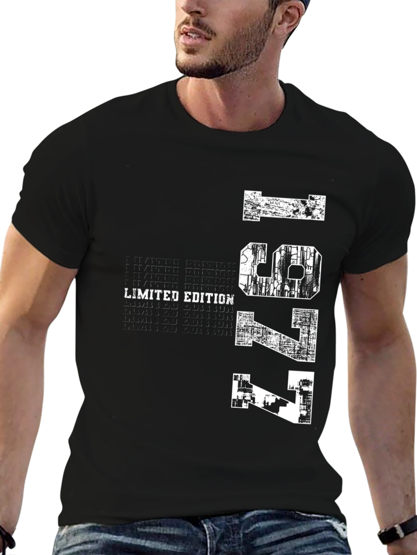 Black Limited Edition 1977 Graphic T-Shirt view 6