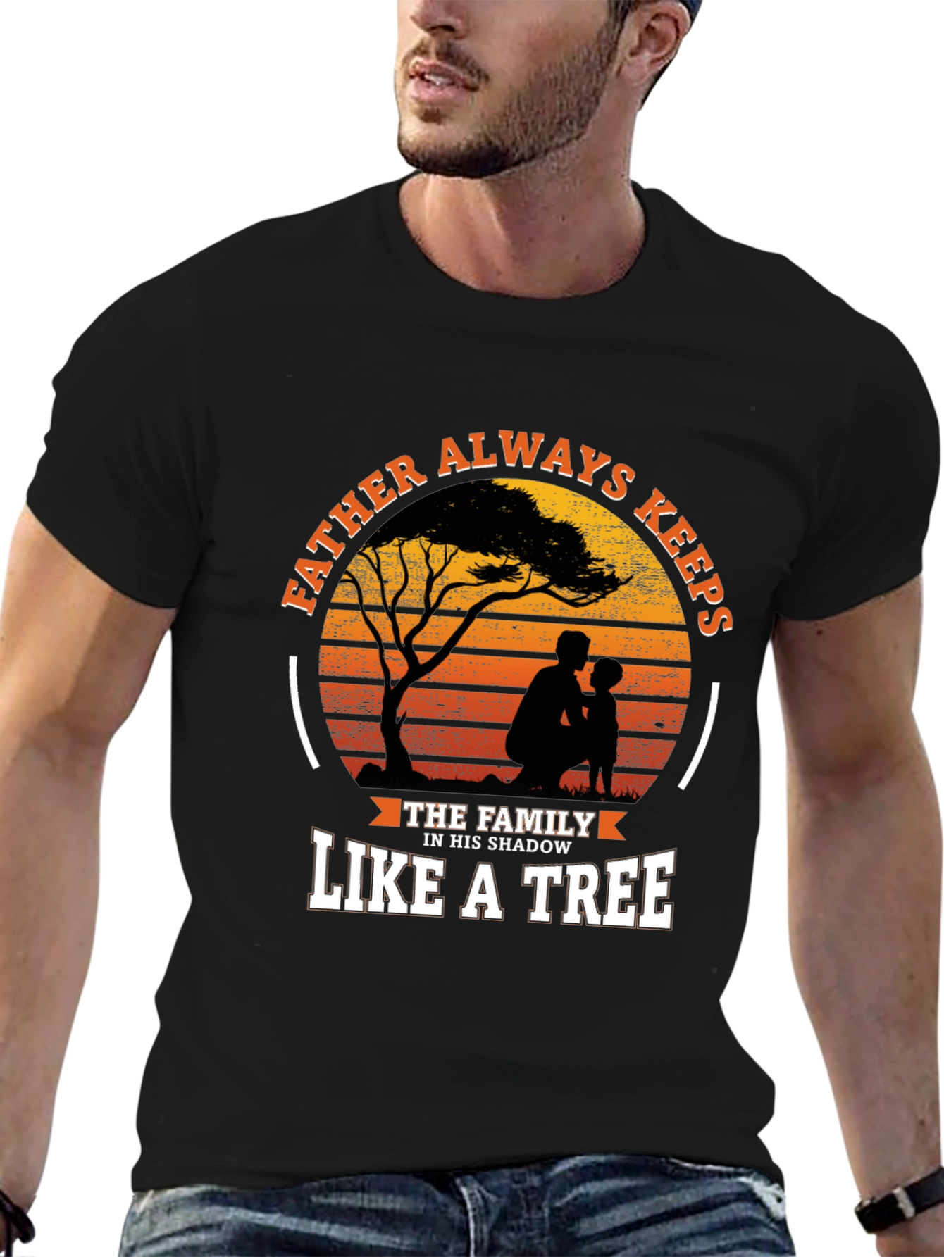 Father Always Keeps Like a Tree T-Shirt - 6