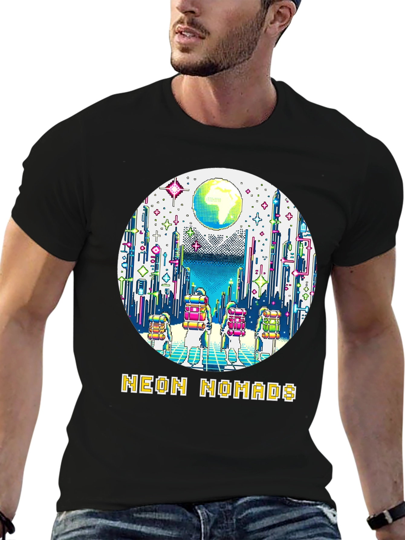 Neon Nomads Graphic T-Shirt - 6