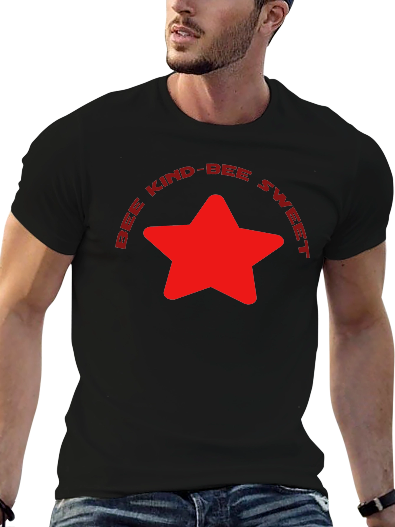 Black Bee Kind-Bee Sweet Star Graphic Tee view 6