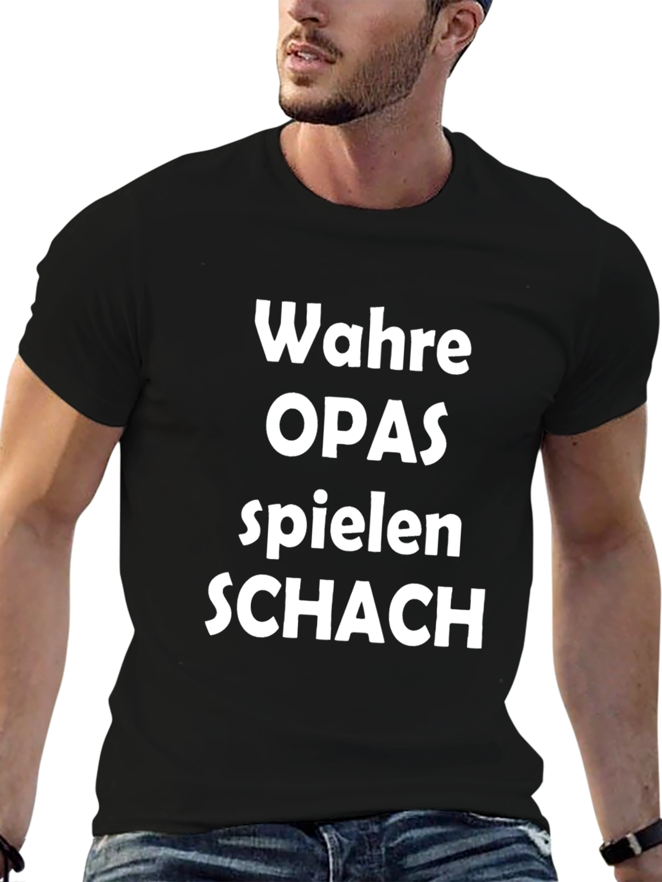 Wahre Opas Spielen Schach T-Shirt - Chess Grandpas - 6