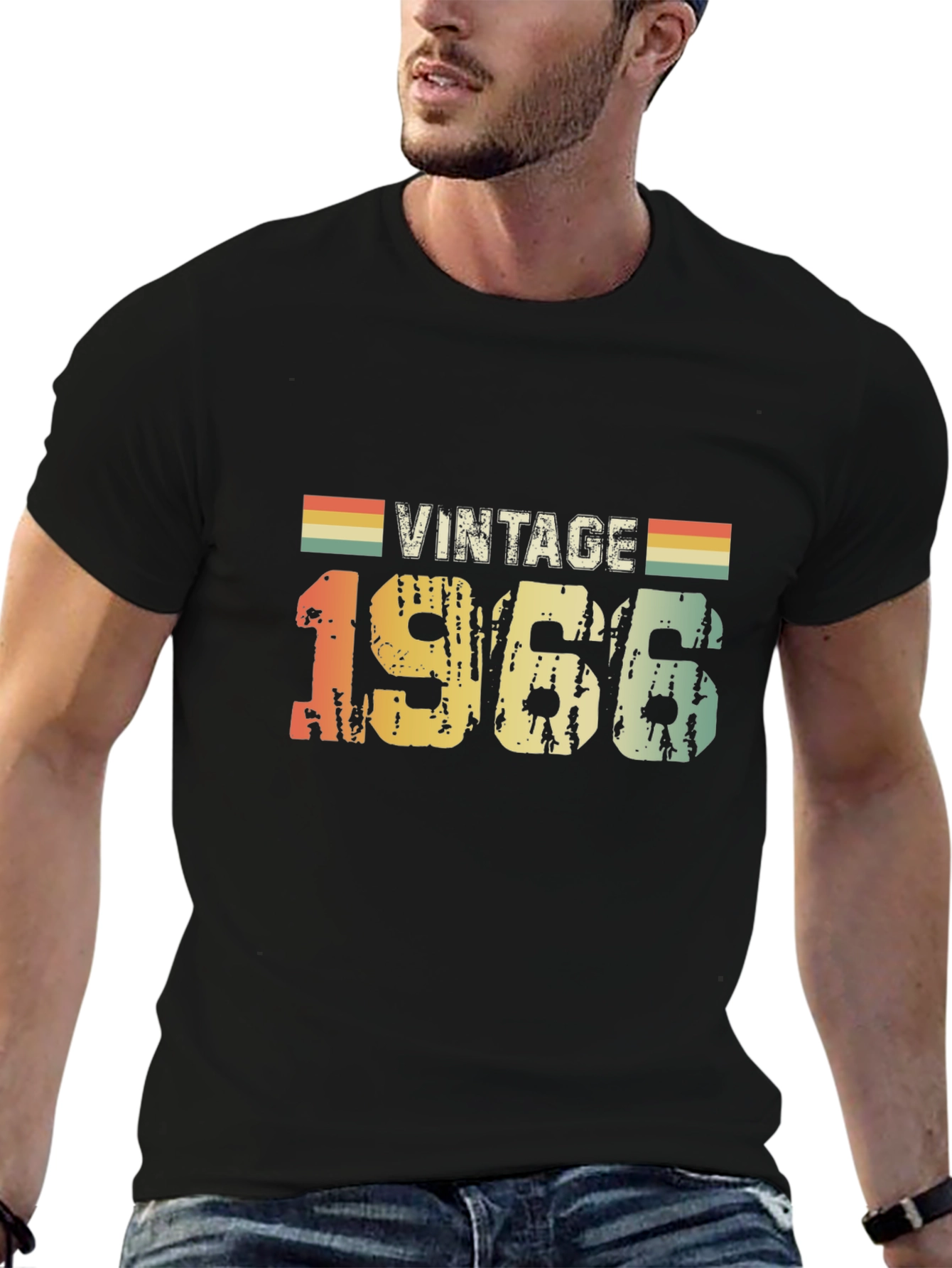 Black Vintage 1966 Graphic T-Shirt view 6