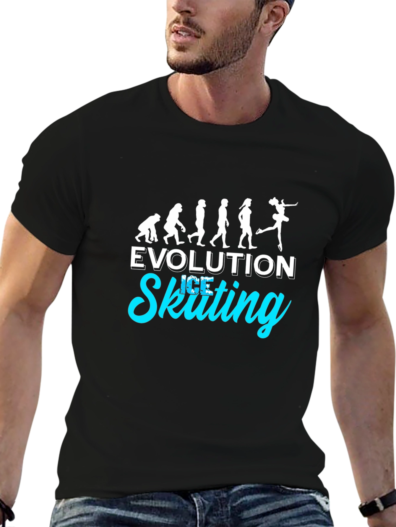 Ice Skating Evolution T-Shirt - 6