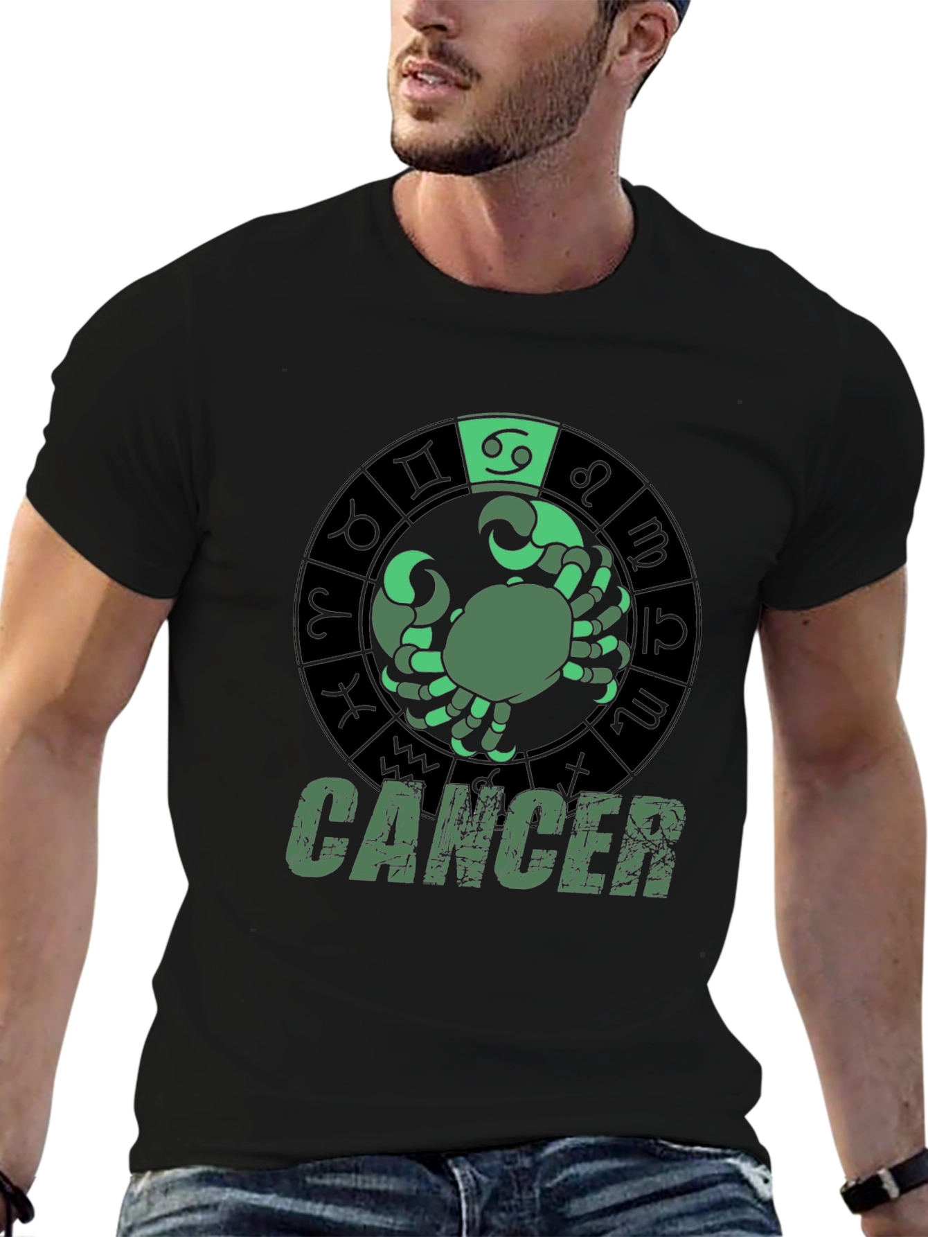 Cancer Zodiac T-Shirt - Astrology Sign Tee - 6