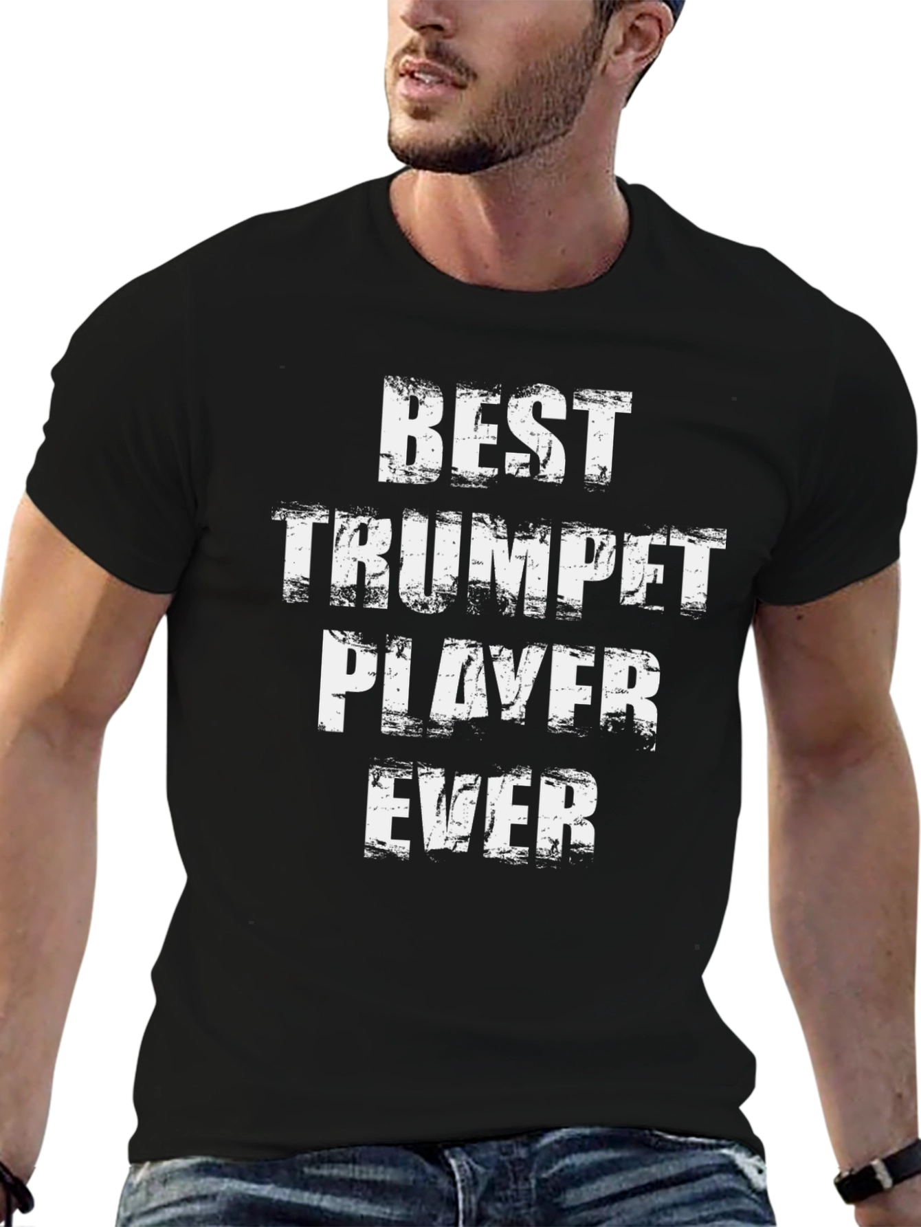 Black Best Trumpet Player Ever T-Shirt view 6