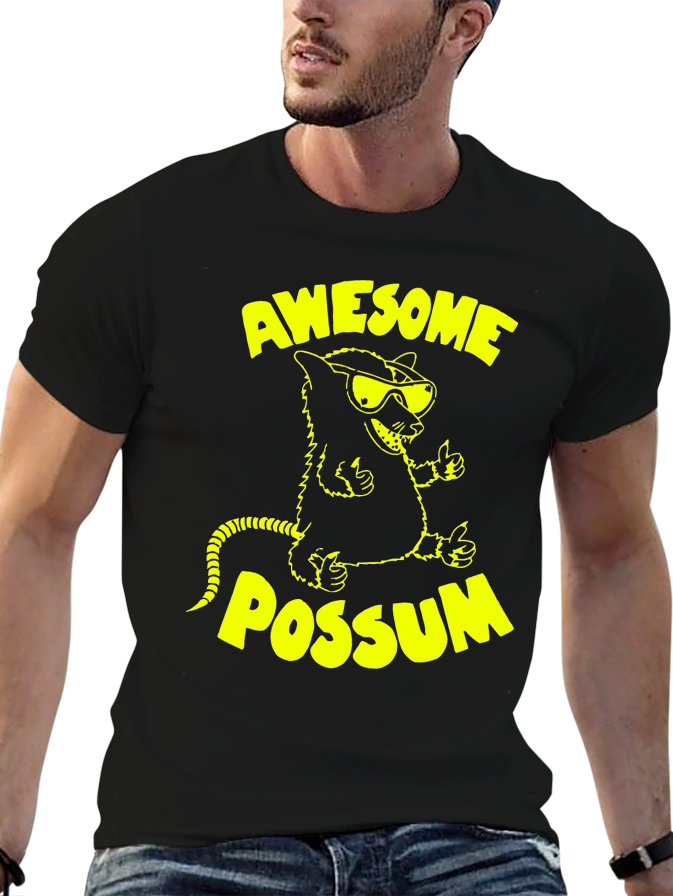 Awesome Possum Graphic T-Shirt - 6