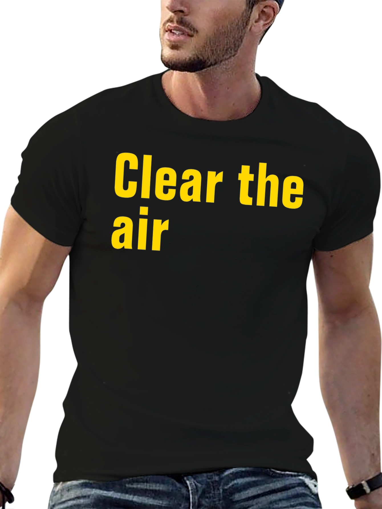 Black Clear The Air Black T-Shirt view 6
