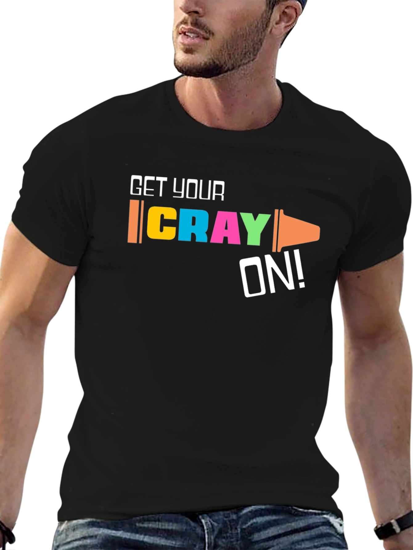 Get Your Crayon On! Graphic Tee - 6