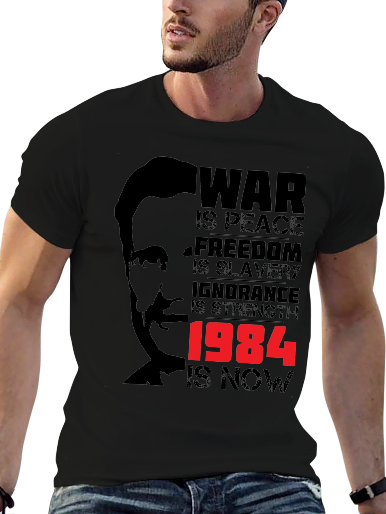 1984 Orwell T-Shirt - War is Peace - 6