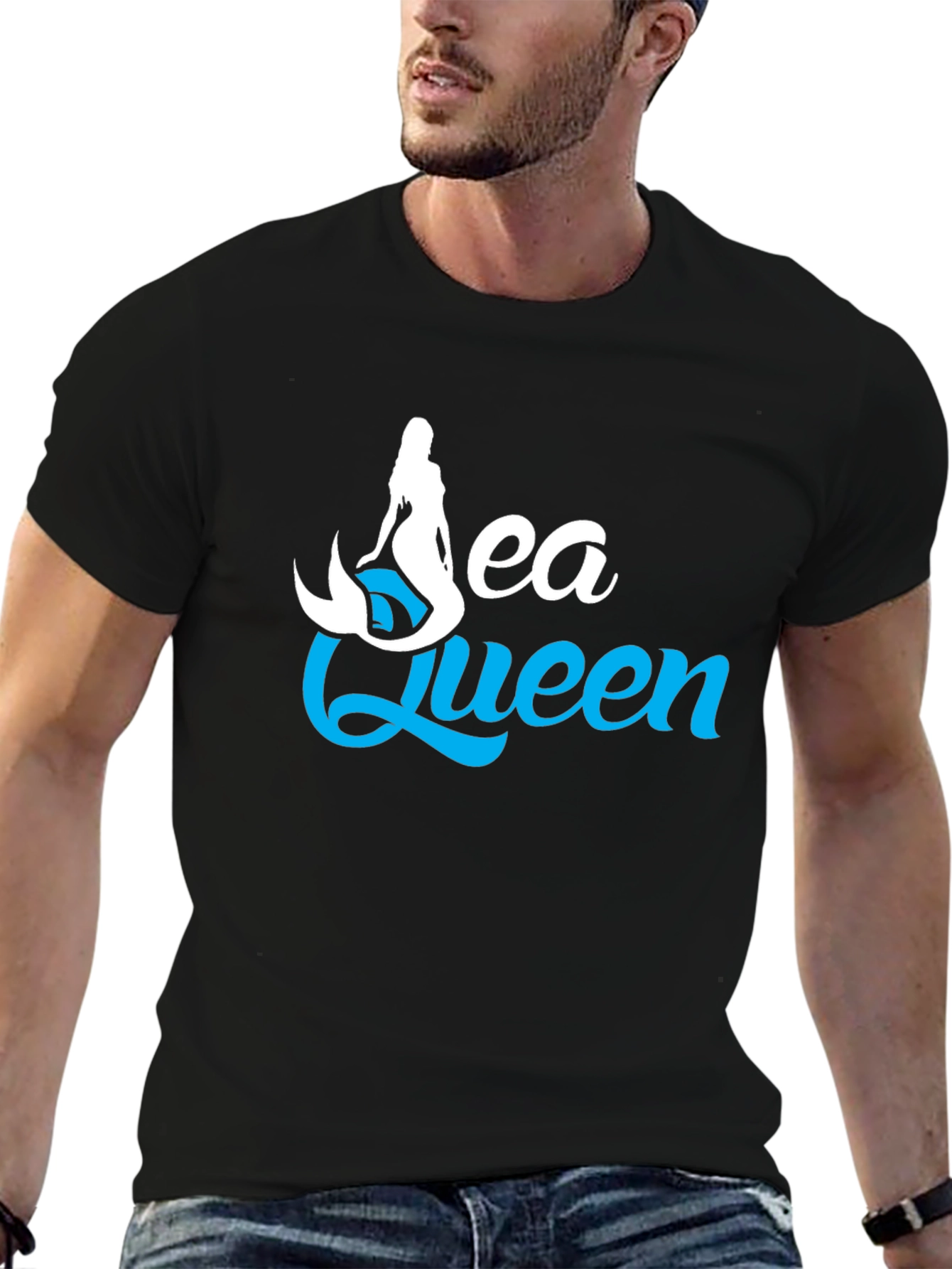 Black Sea Queen Graphic T-Shirt view 6