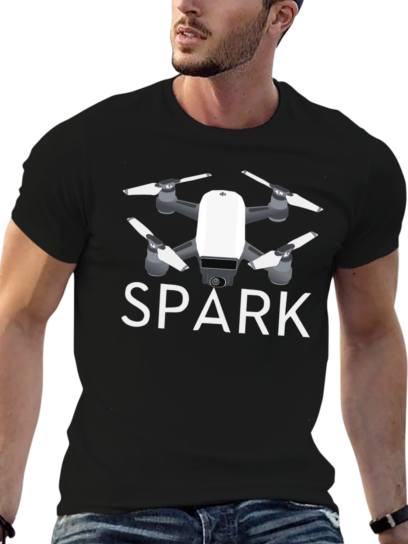 Spark Drone Graphic T-Shirt - 6