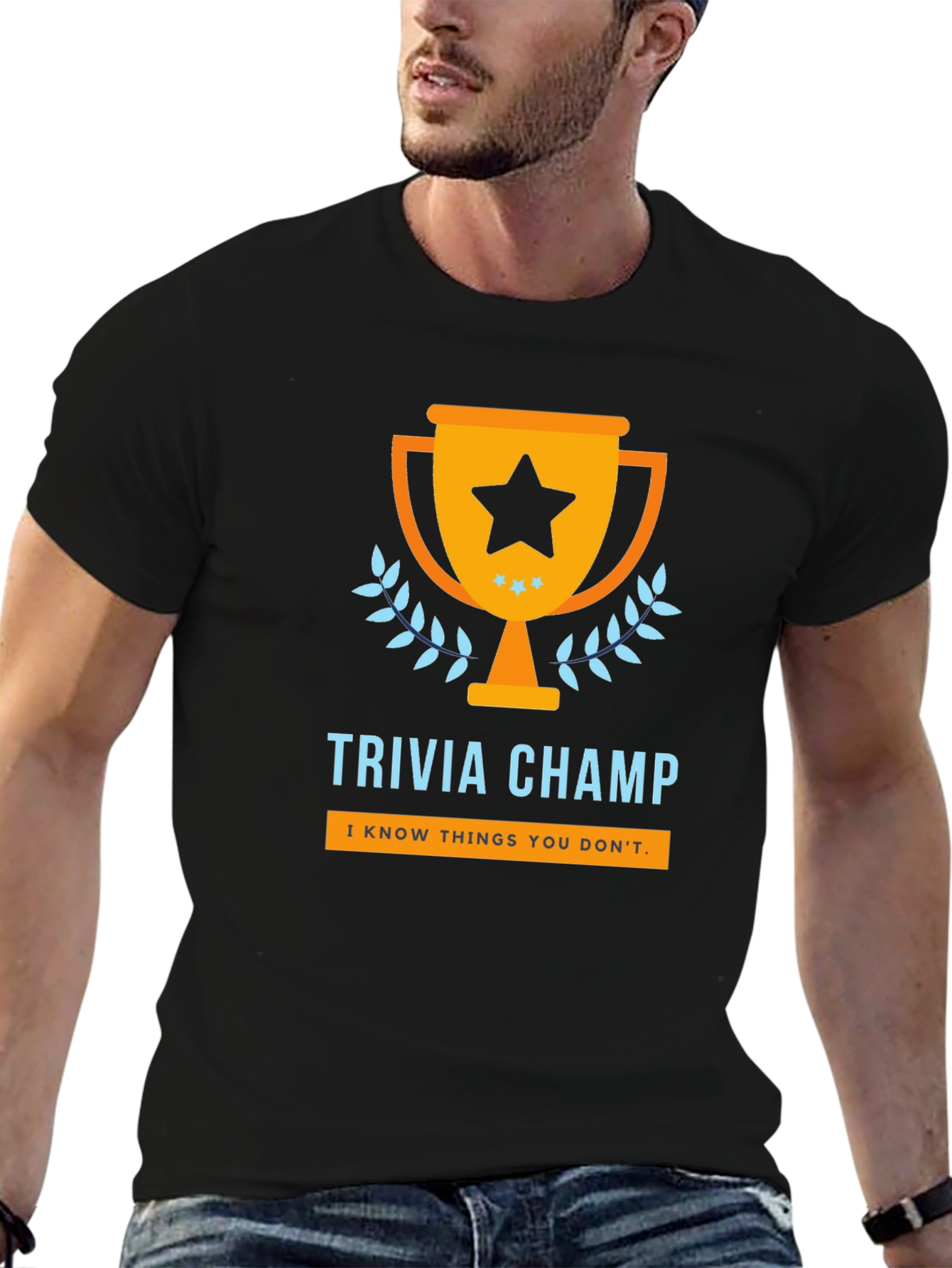 Trivia Champ Graphic T-Shirt - 6