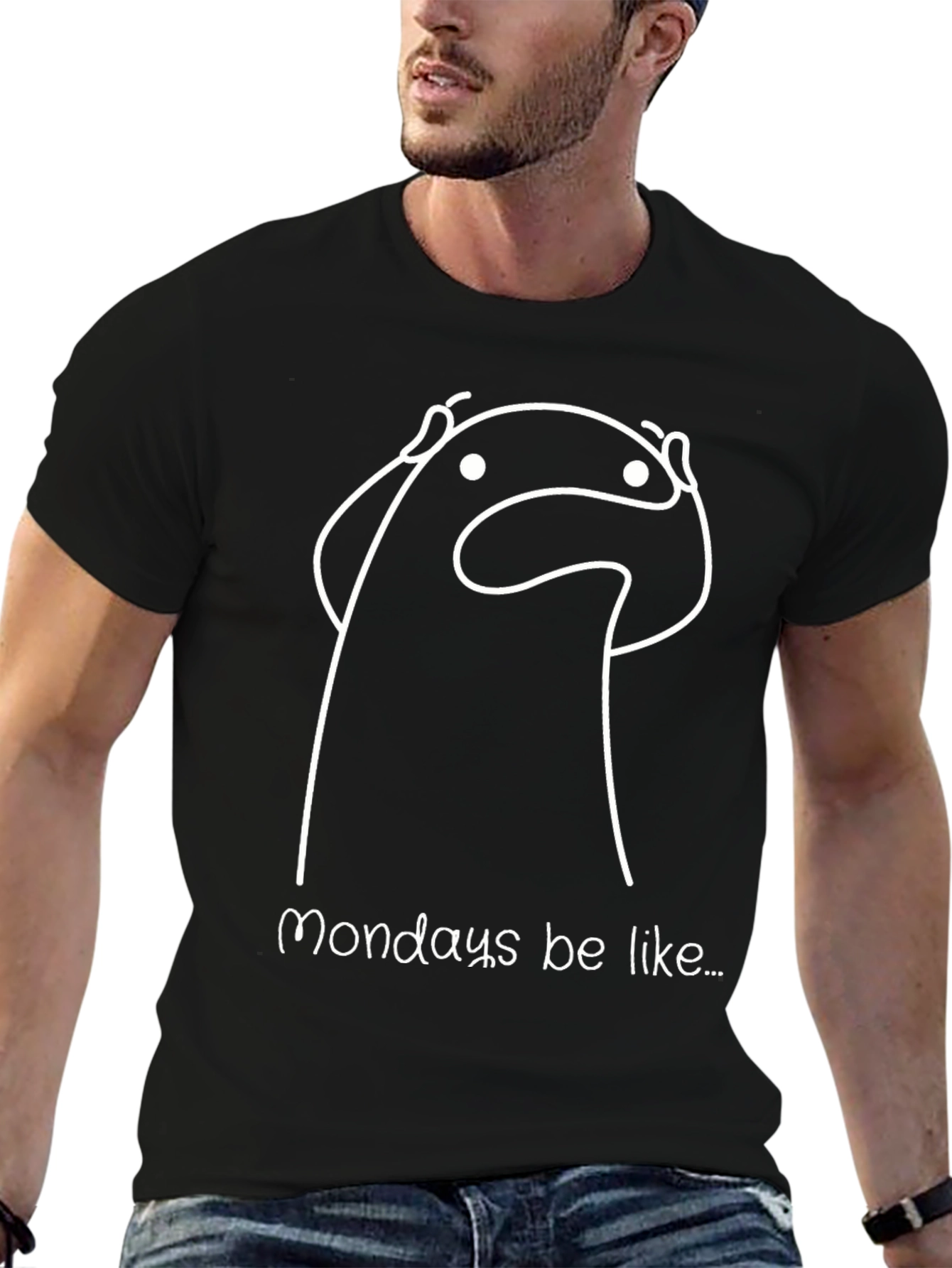 Black Mondays Be Like T-Shirt - Funny Novelty Tee view 6