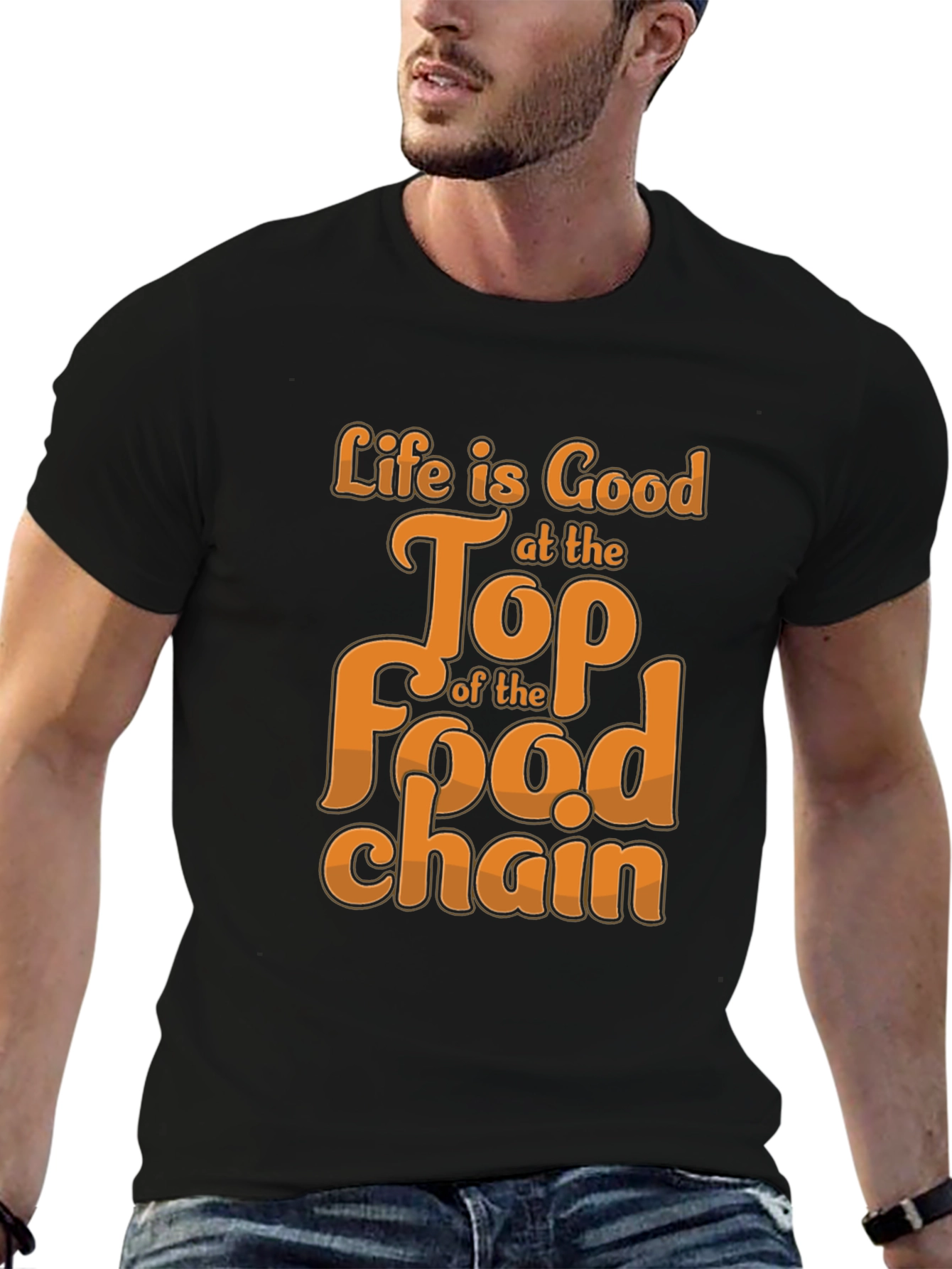 Black Life is Good T-Shirt - Top of Food Chain view 6