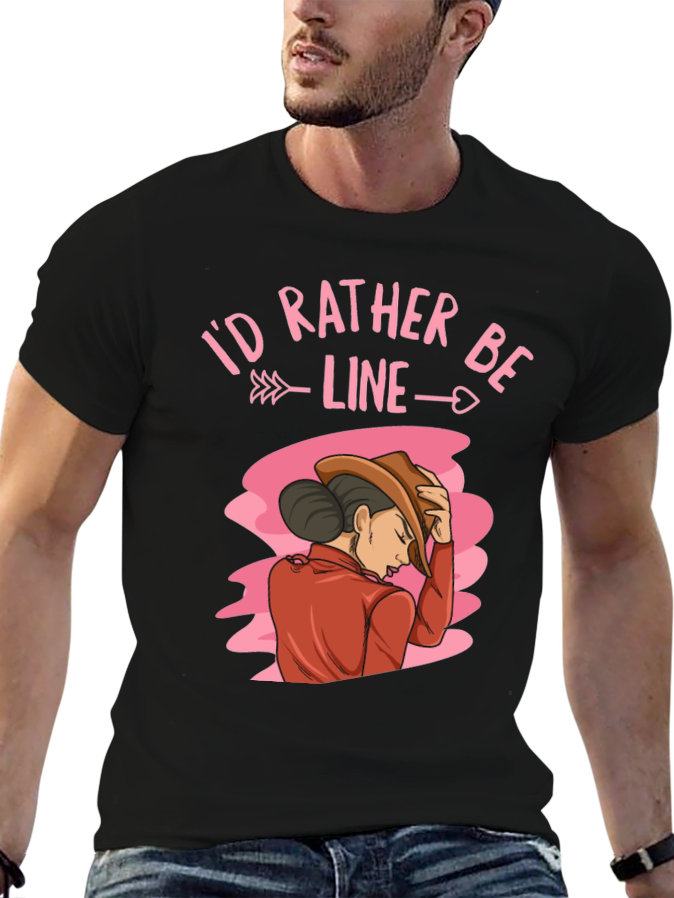 I'd Rather Be Line Dancing T-Shirt - 6