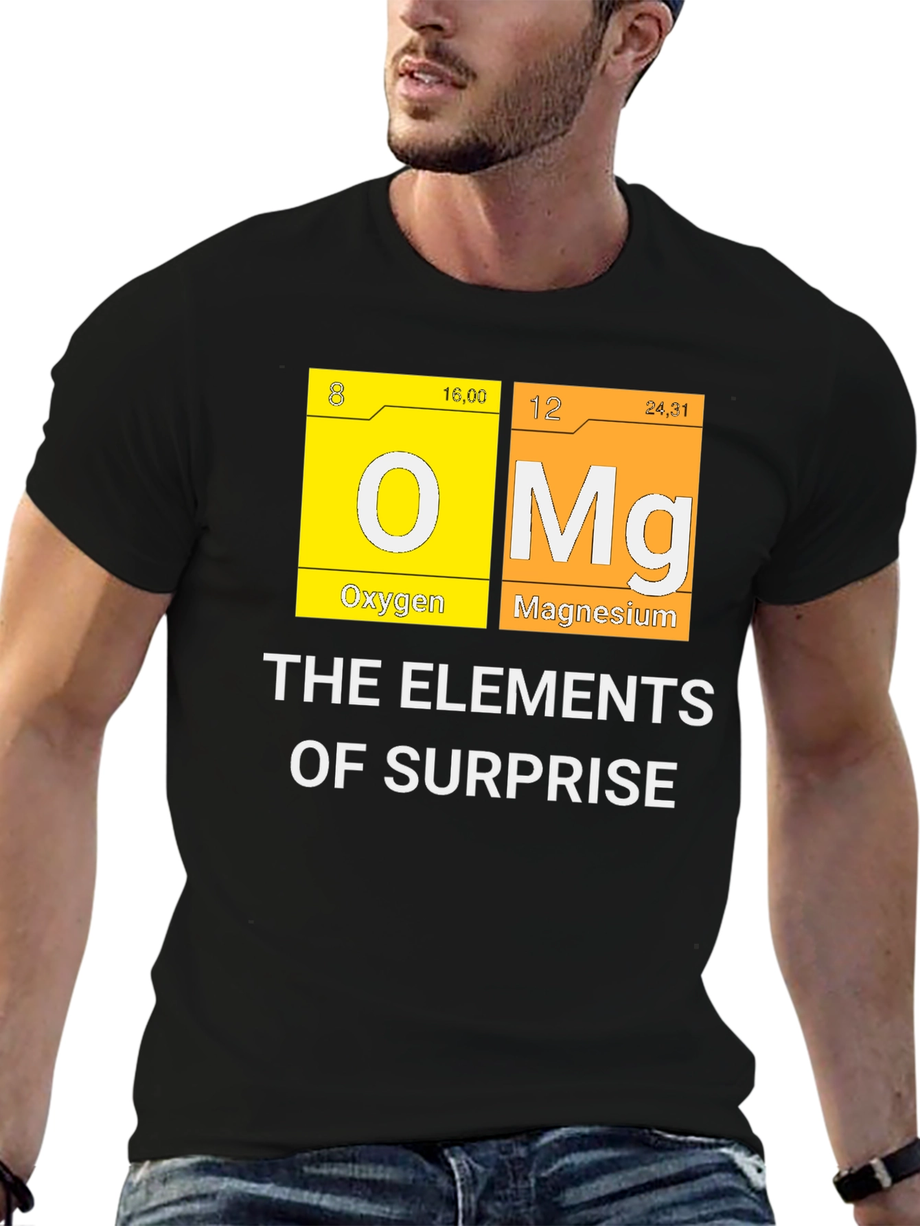 Black OMG Elements of Surprise T-Shirt view 6
