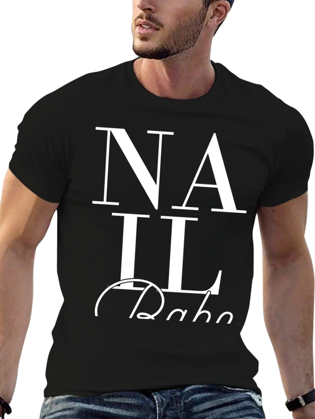 Black Nail Babe Black T-Shirt view 6