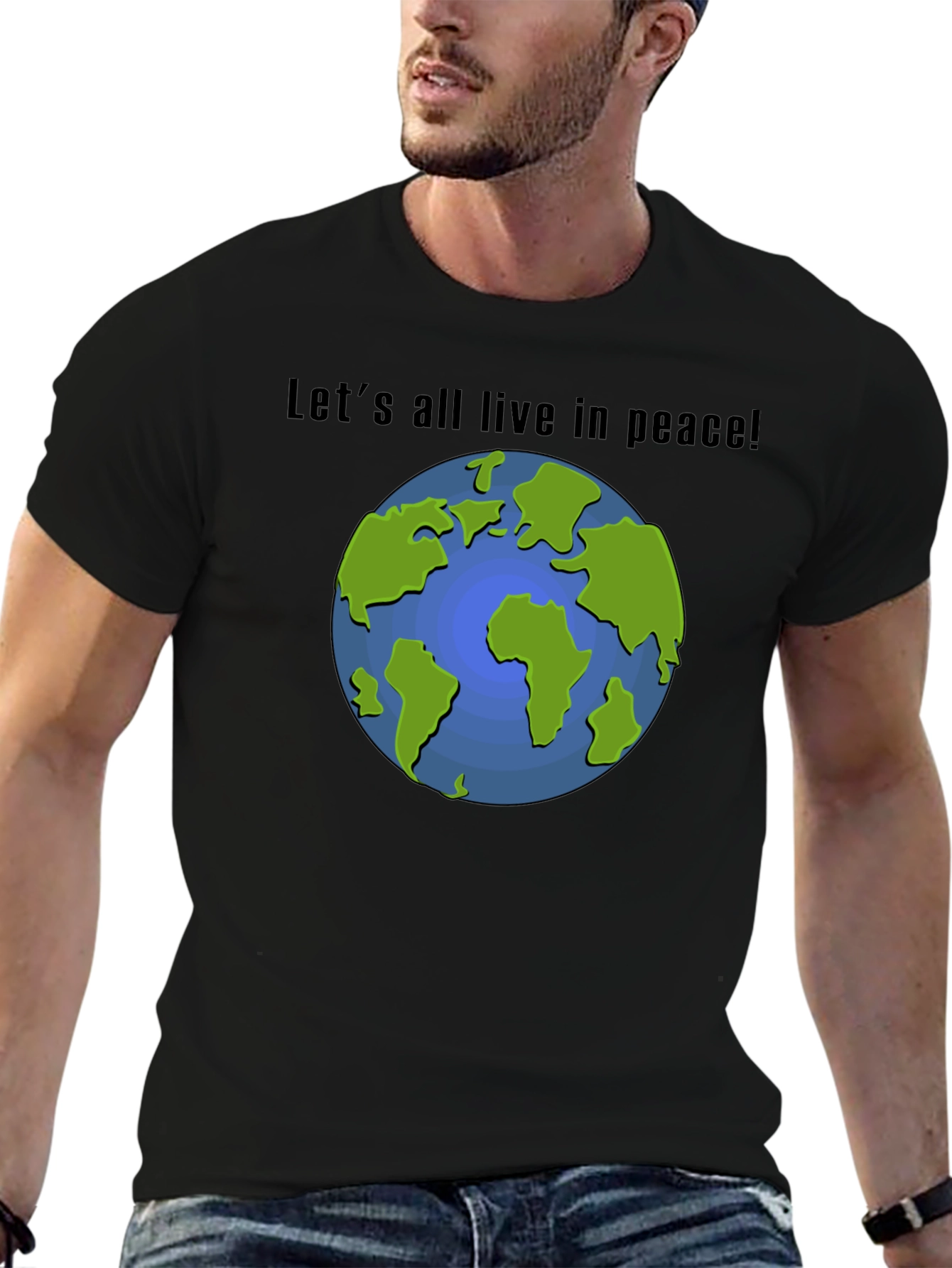 Peace On Earth Graphic T-Shirt - 6