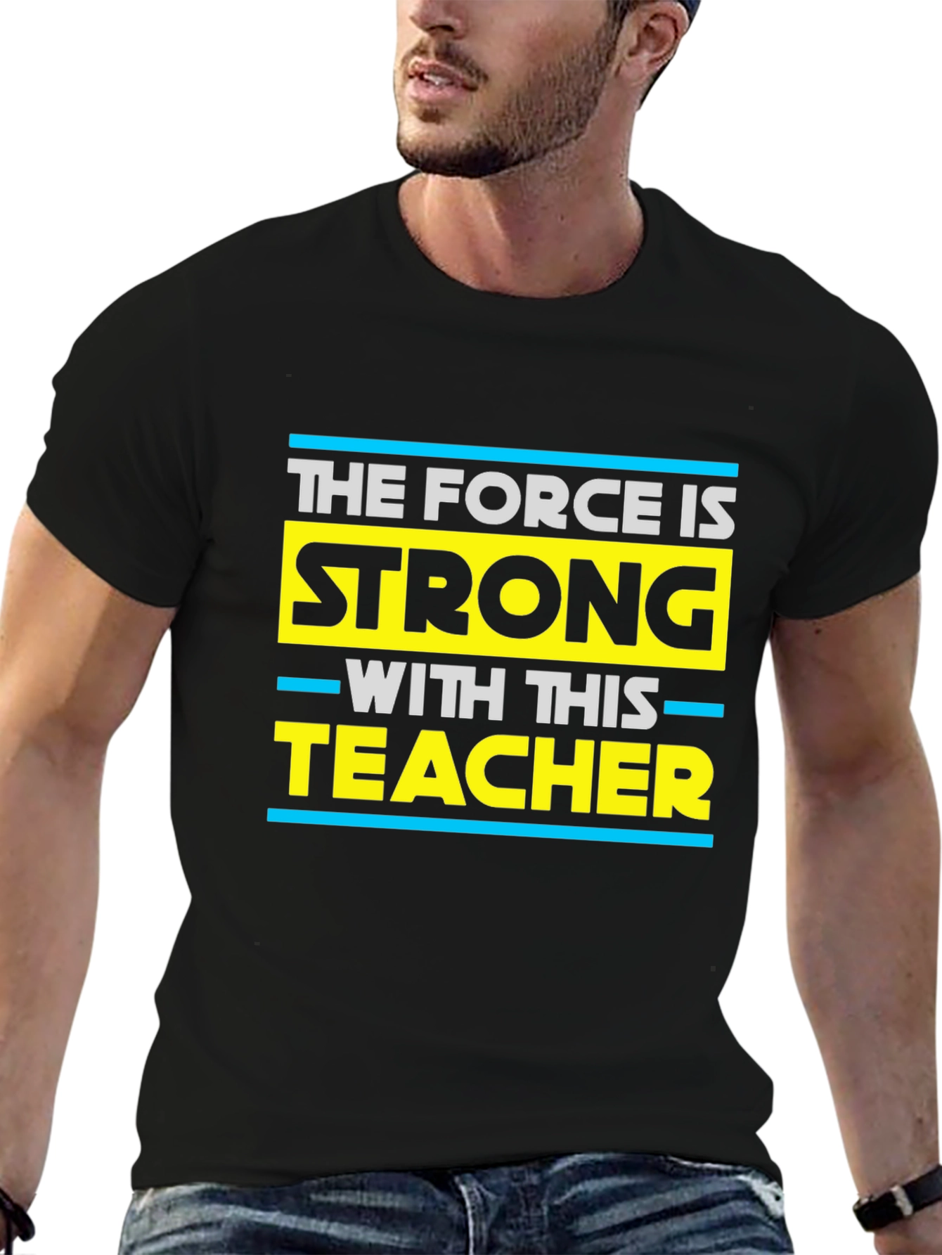 The Force is Strong with This Teacher T-Shirt - 6