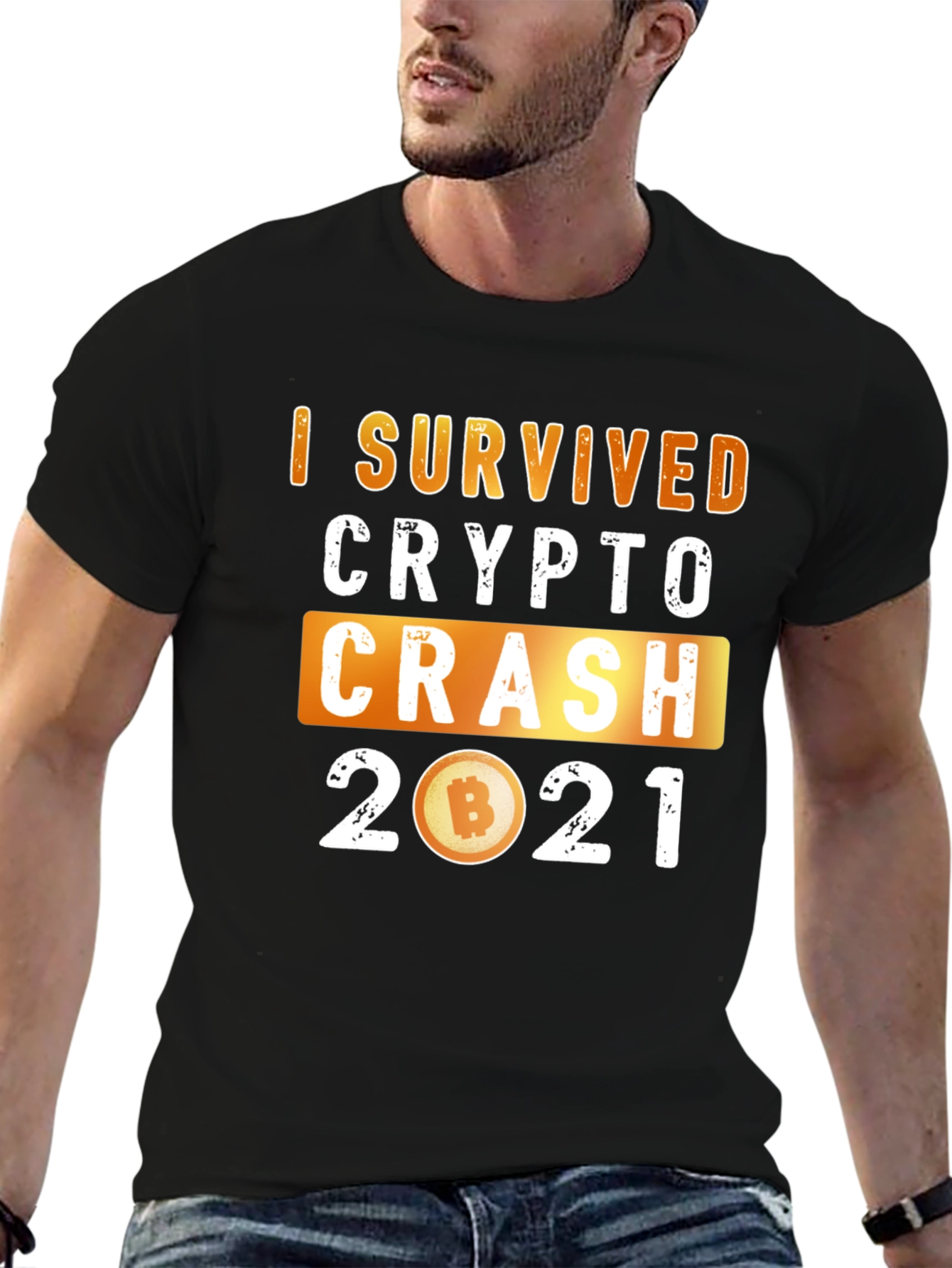 Black Crypto Crash 2021 T-Shirt view 6