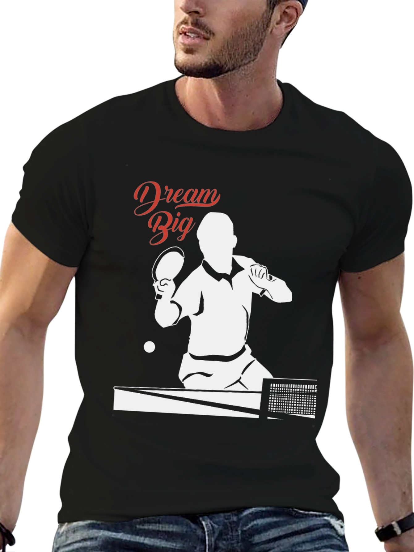 Black Dream Big Table Tennis T-Shirt view 6