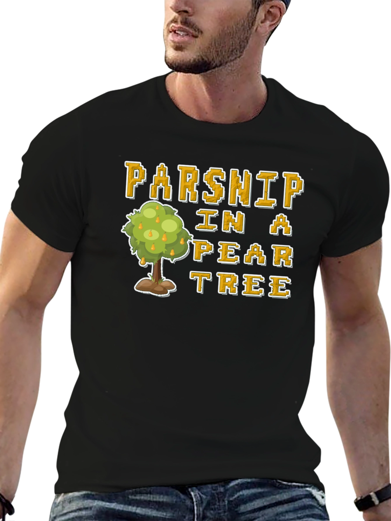 Black Parship in a Pear Tree T-Shirt view 6