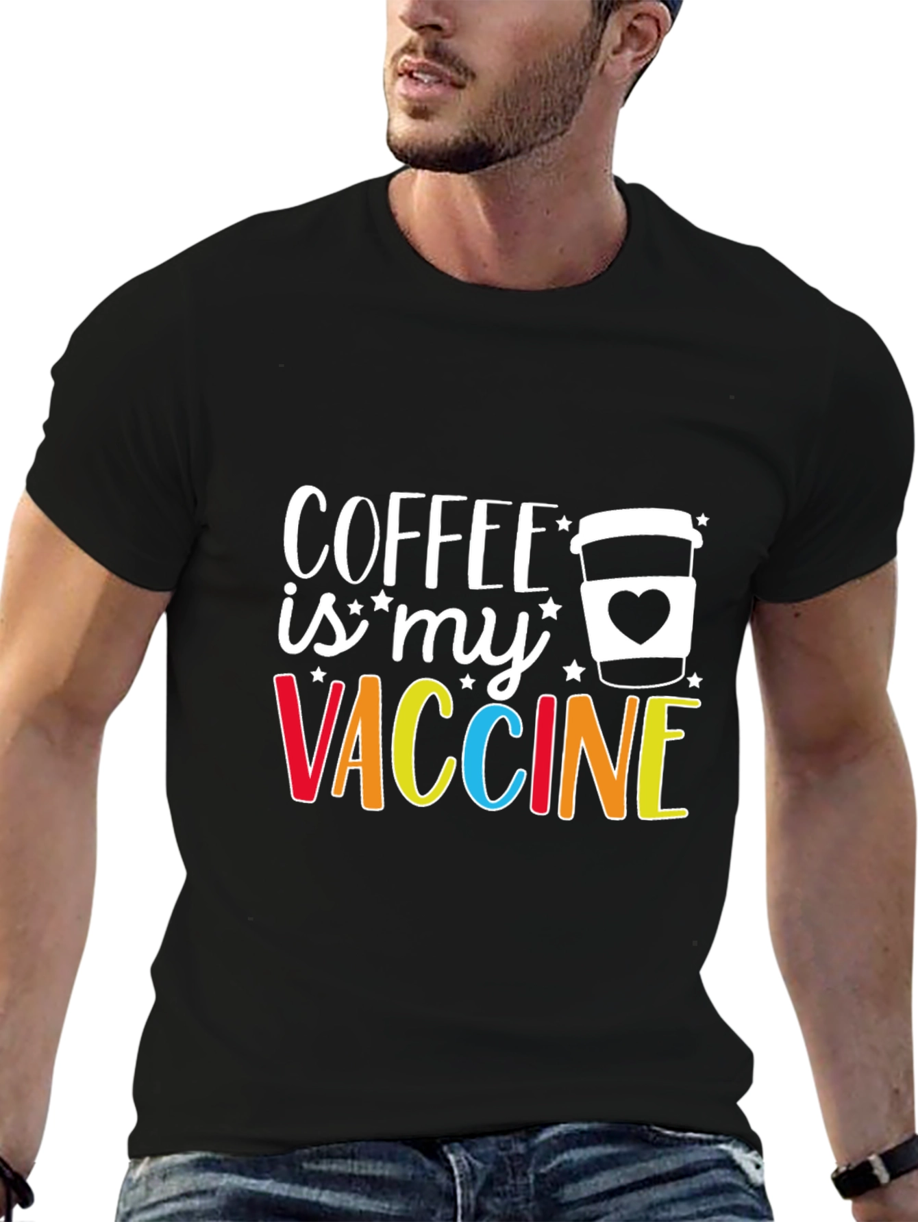 Coffee is My Vaccine Graphic Tee - 6