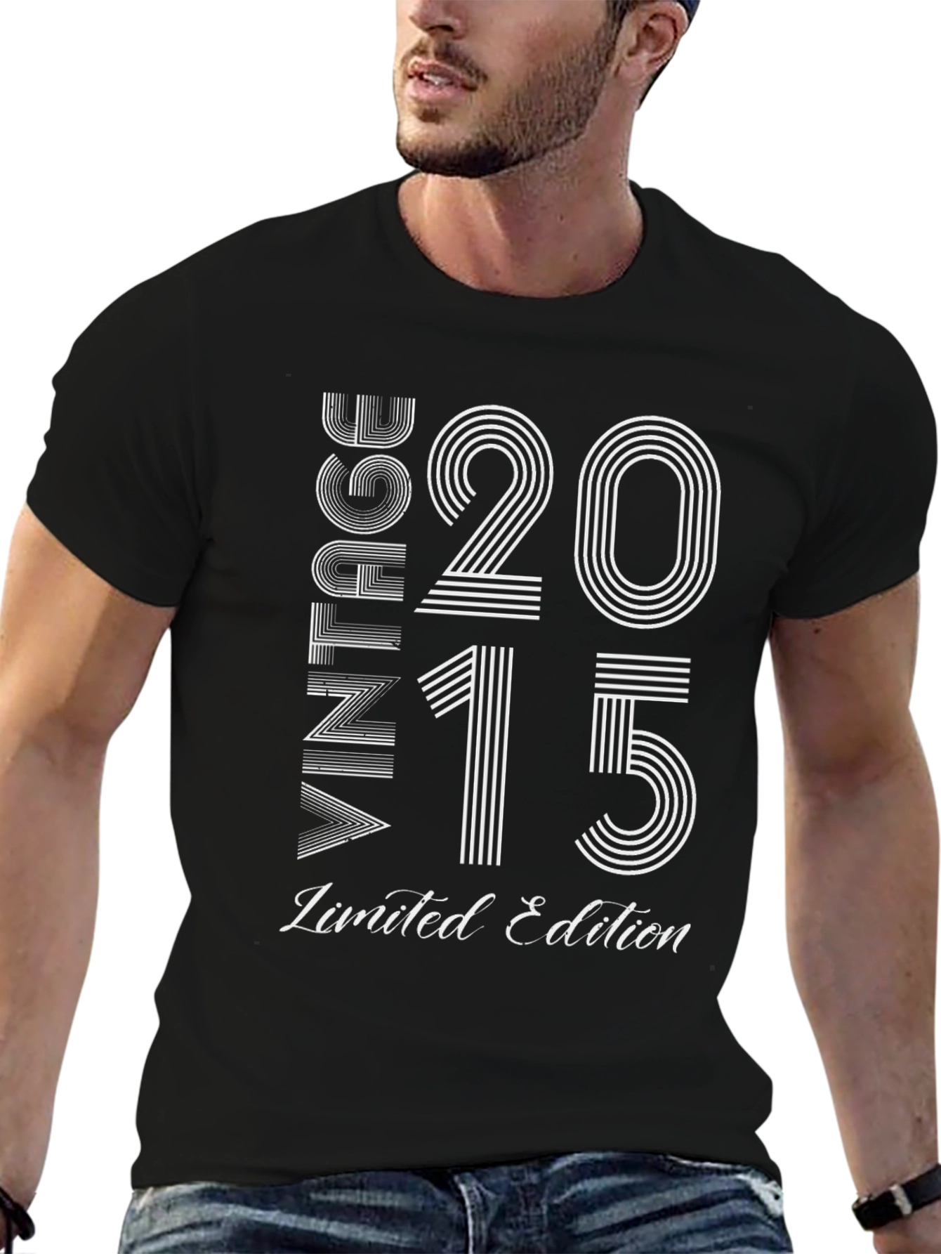 Vintage 2015 Limited Edition Black T-Shirt - 6