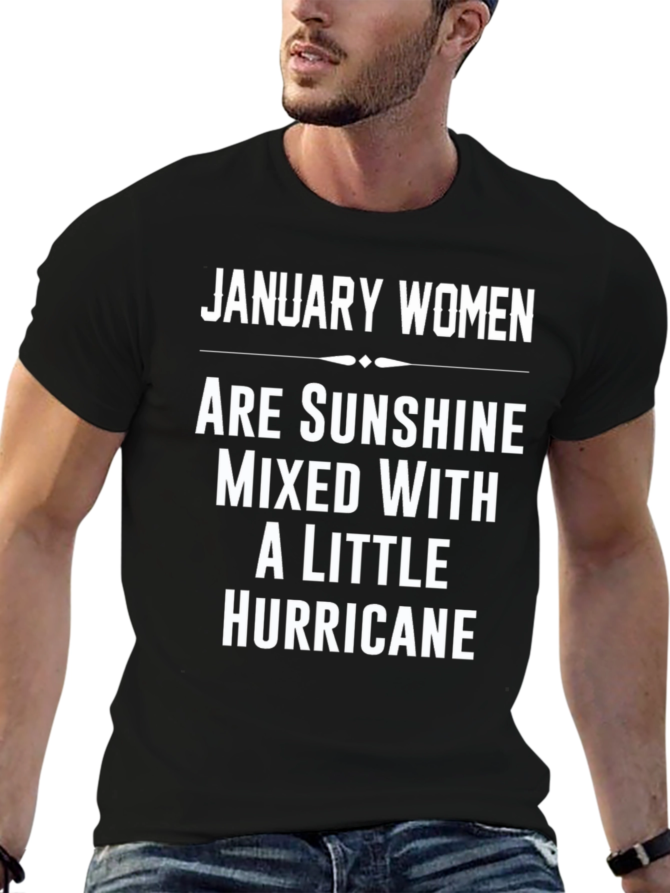 Black January Women Sunshine Hurricane Graphic Tee view 6