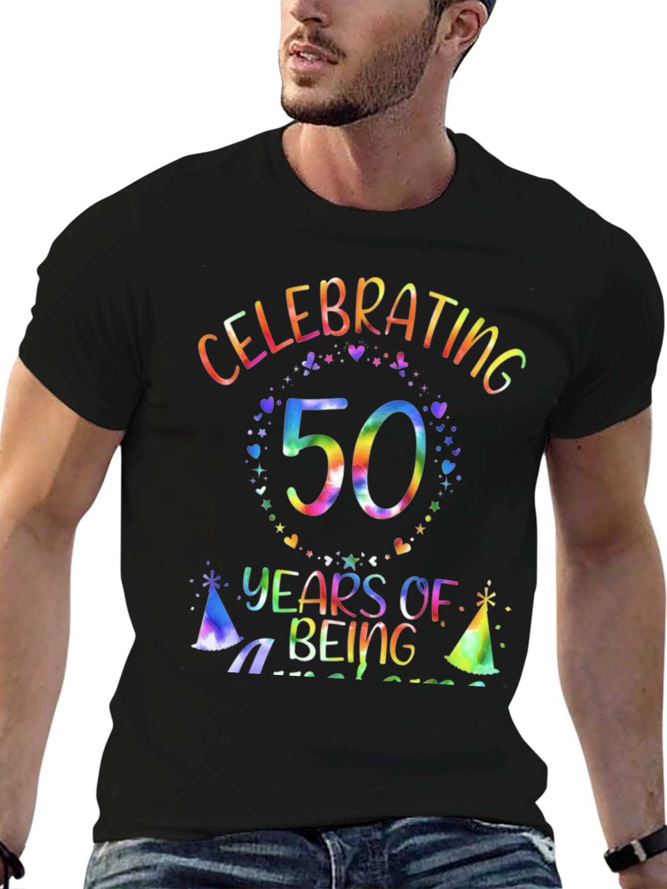 Celebrating 50 Years Rainbow T-Shirt - 6