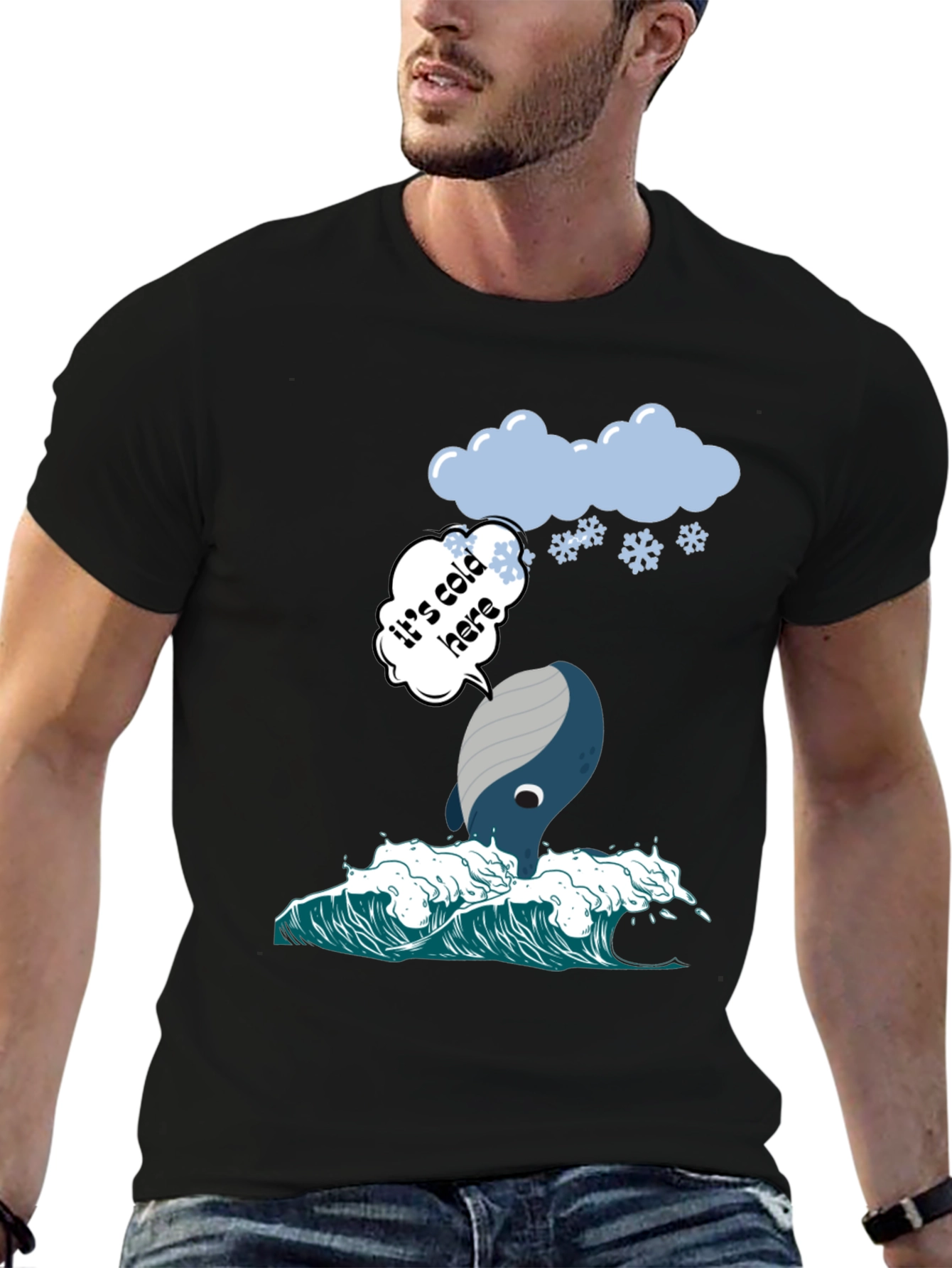 Black Funny Whale  view 6