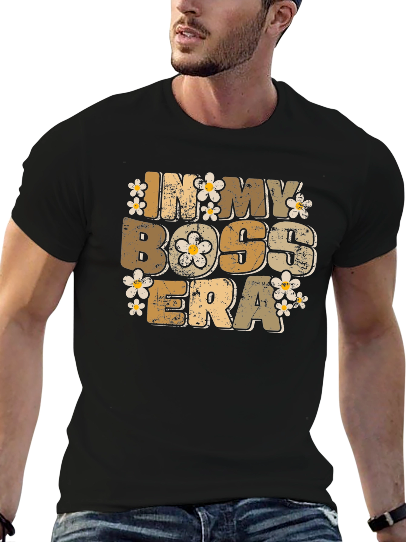 Black In My Boss Era Graphic Tee view 6