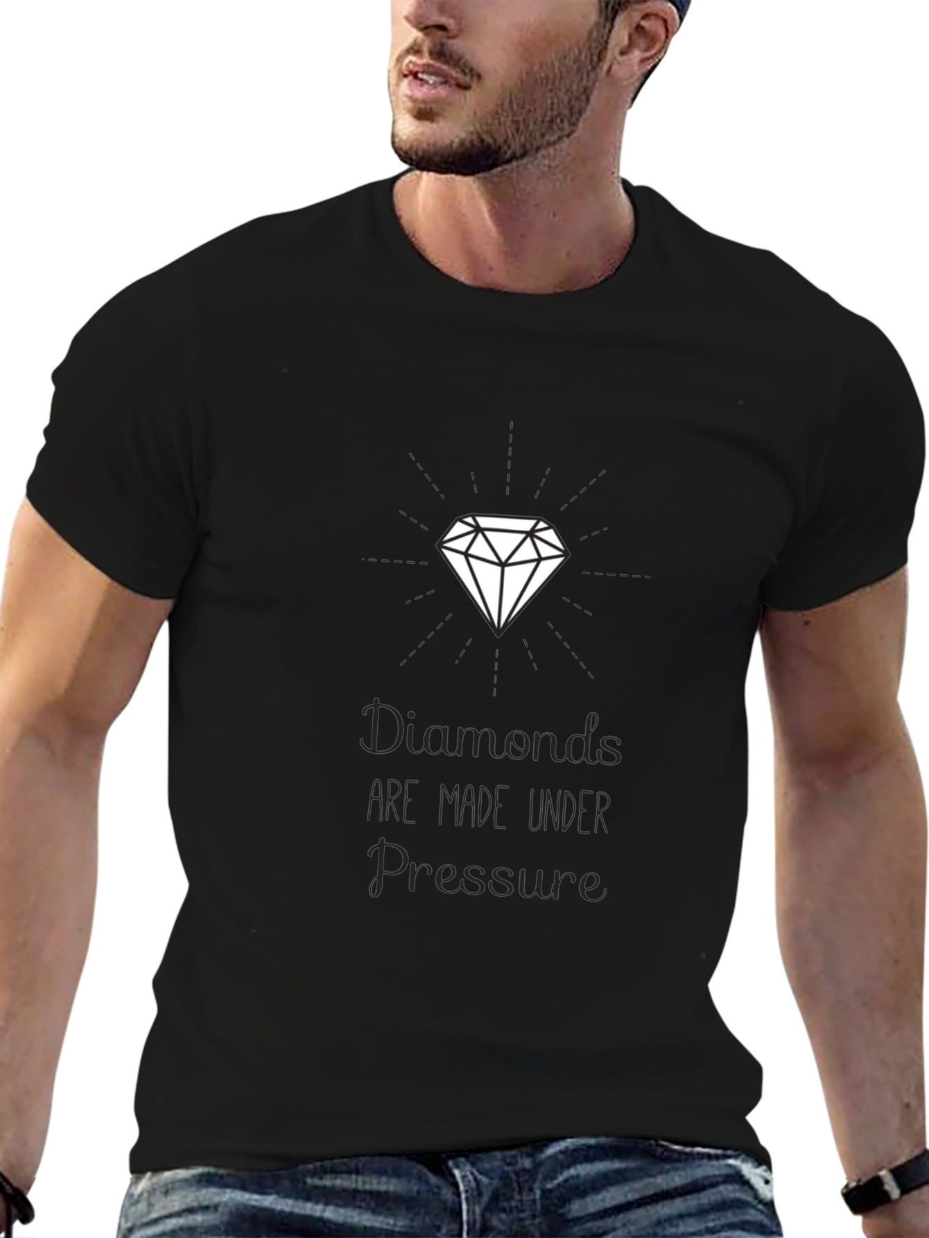 Black Diamonds Under Pressure T-Shirt - Black view 6