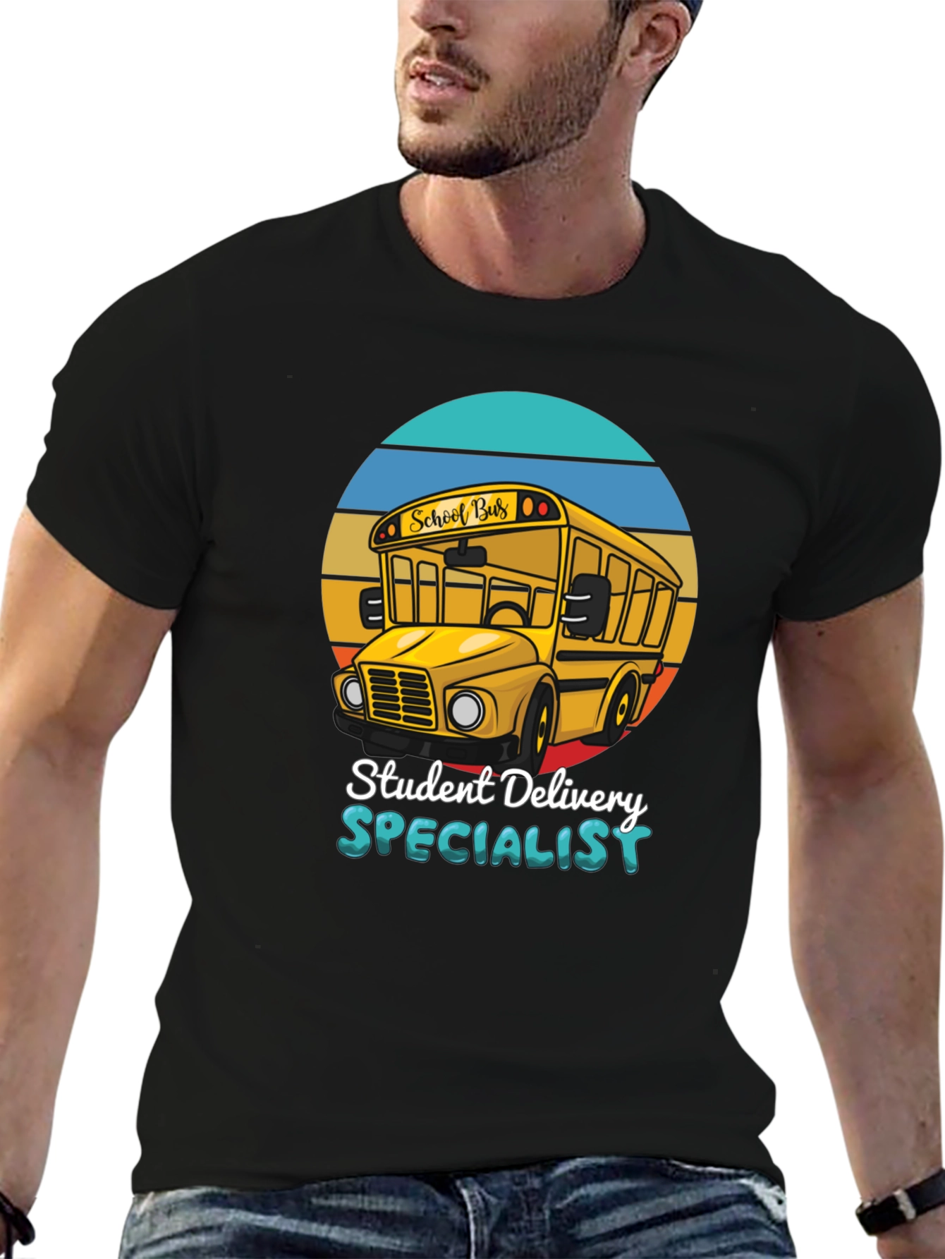 Student Delivery Specialist Tee - School Bus Driver T-Shirt - 6