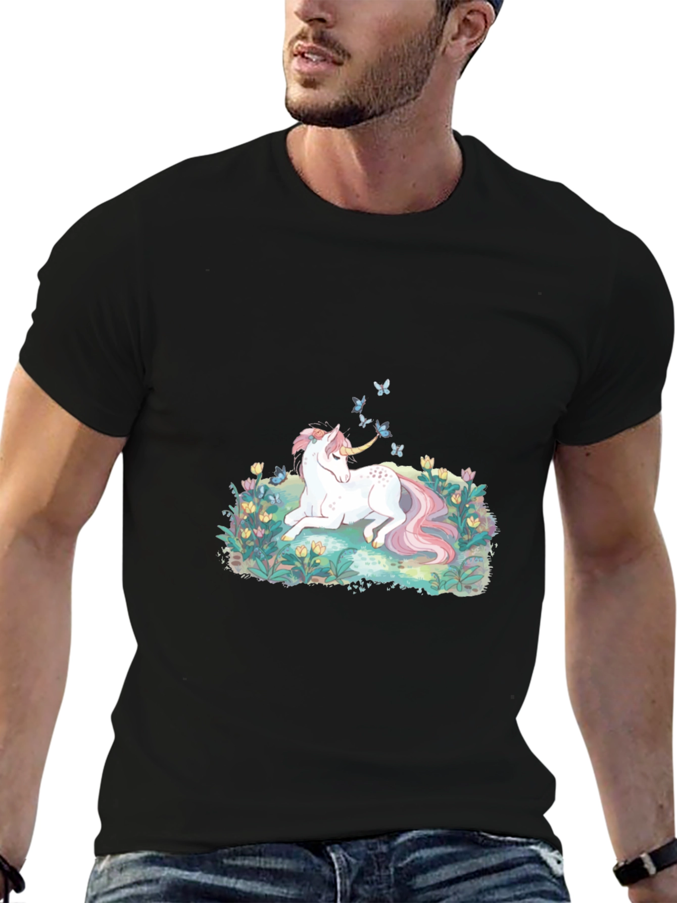 Unicorn T-Shirt - Magical Creature Graphic Tee - 6