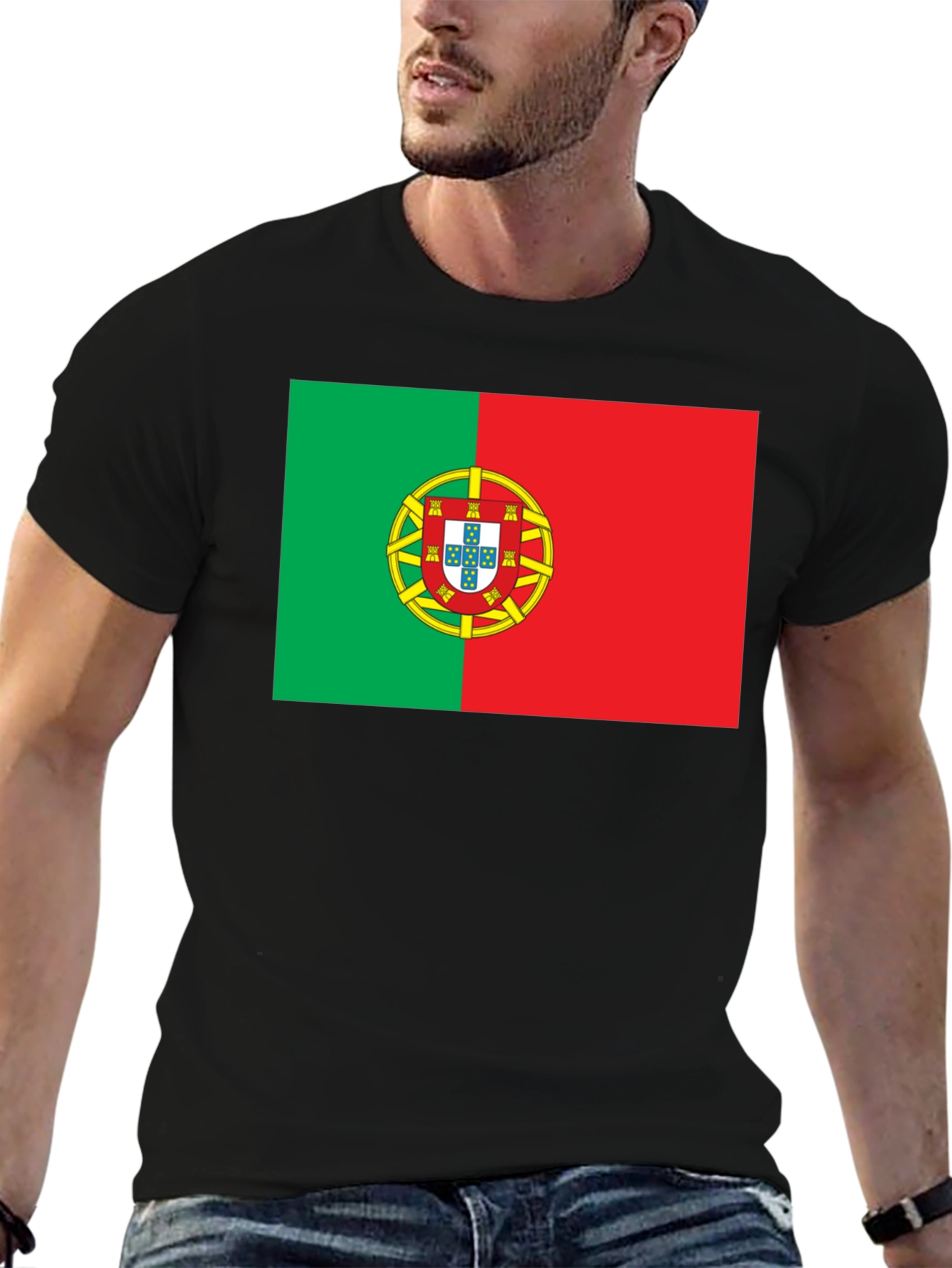 Portugal Flag Graphic T-Shirt - 6