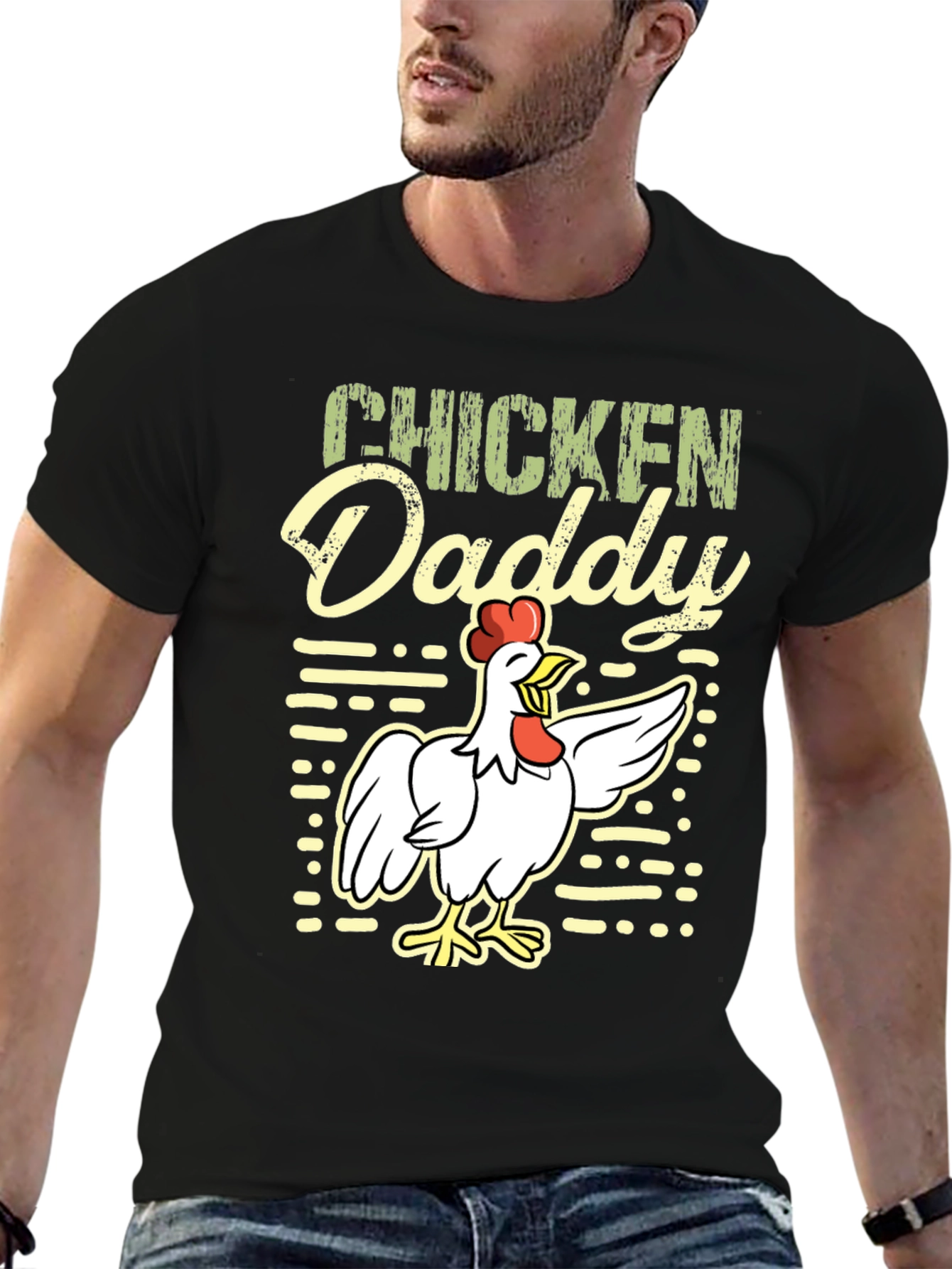 Black Chicken Daddy Graphic Tee view 6