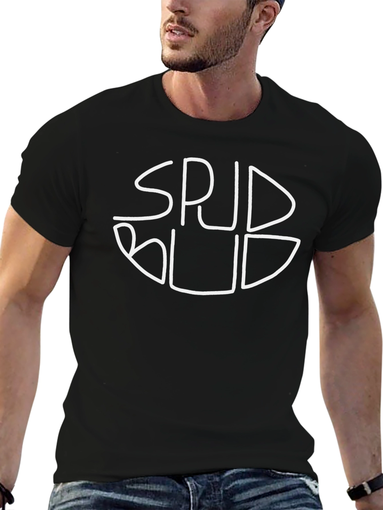 Black Spud Bud Graphic Tee - Comfort & Style view 6
